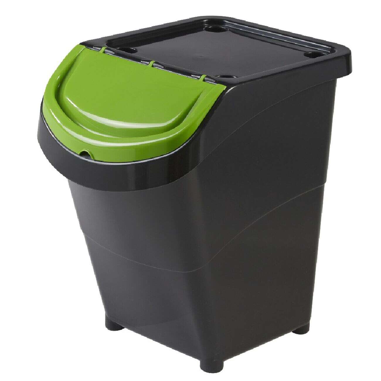 Poubelle empilable colorée grand modèle 40 L