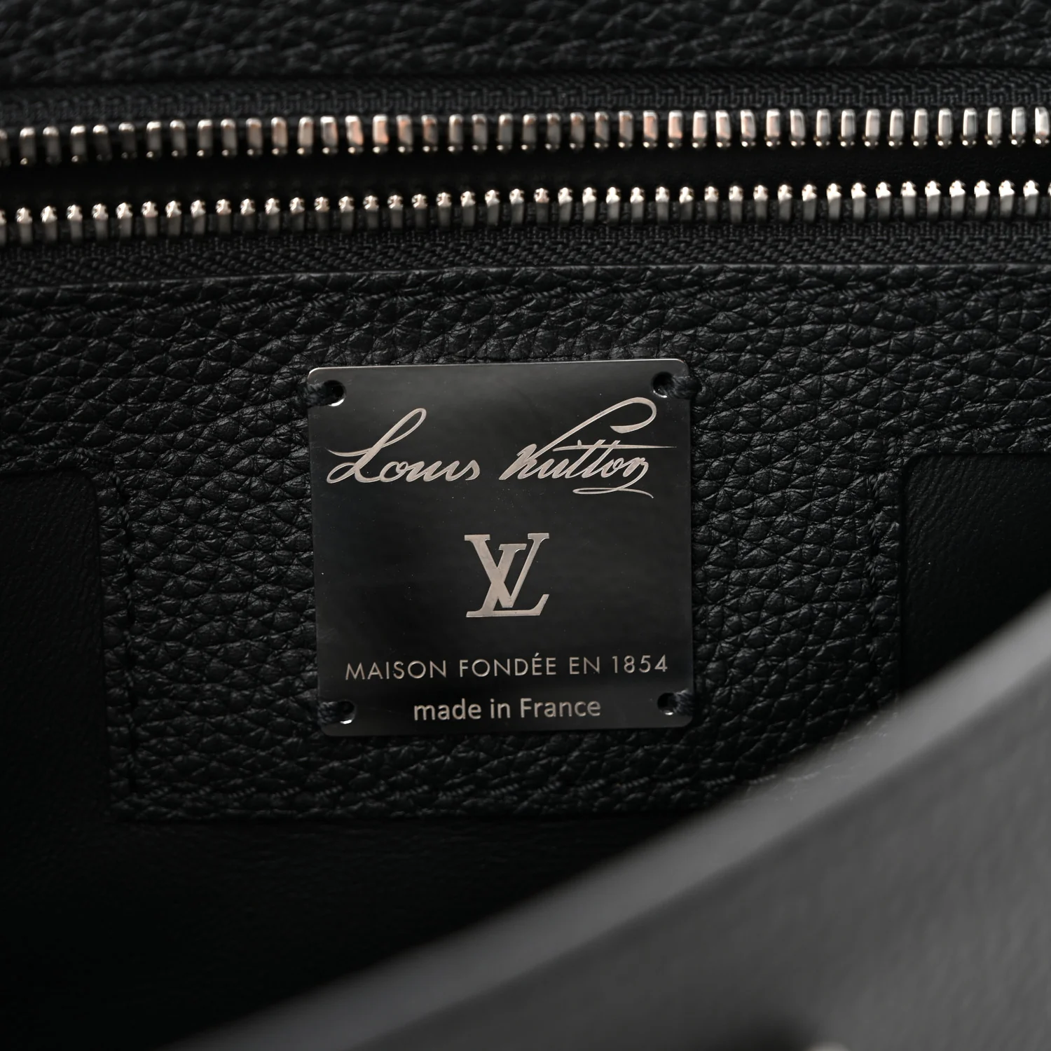 Cuir Millesime Georges Pouch Black