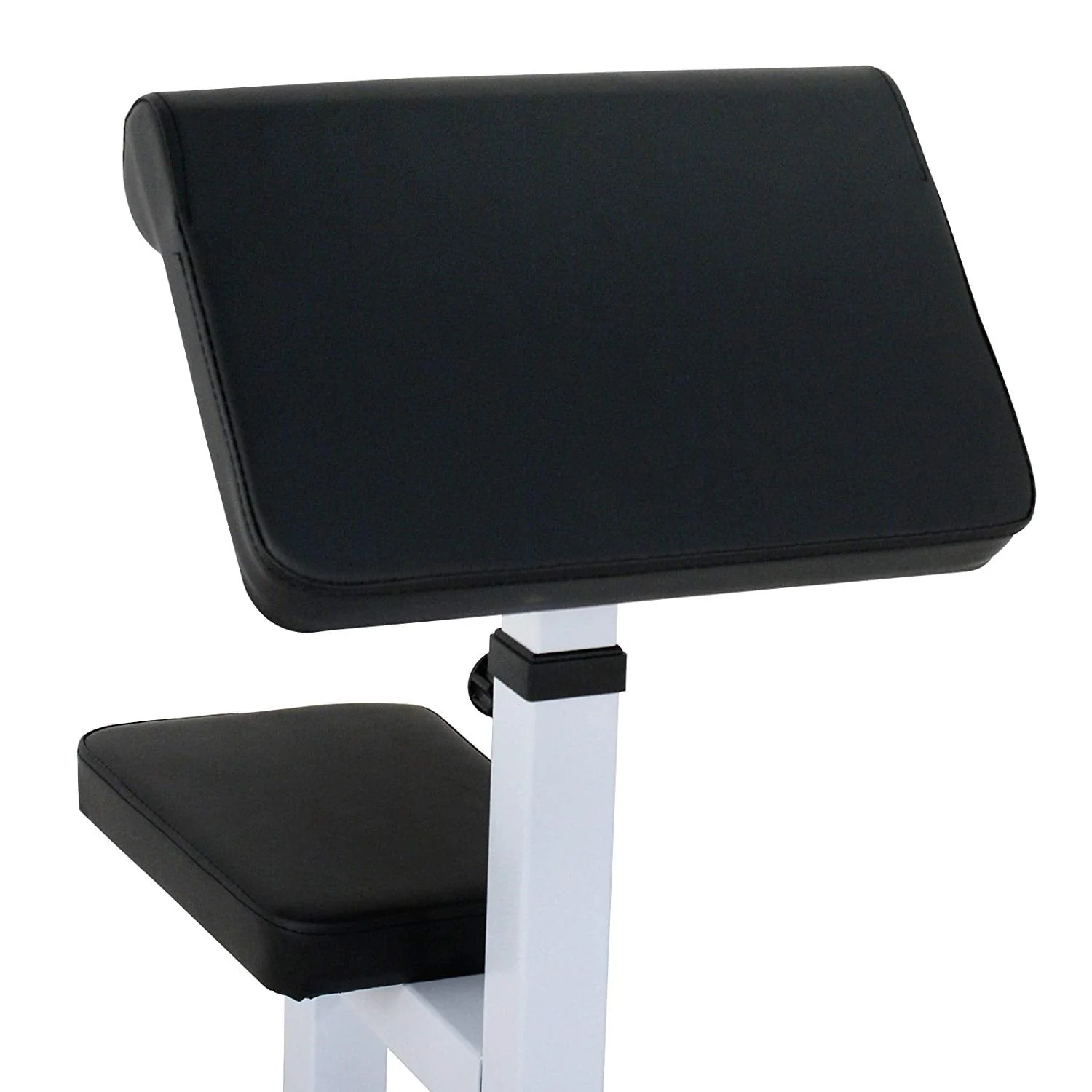 Arm Curl Weight Bench Seated Preacher Isolated Dumbbell Biceps 550LBS Arm Rest Adjustable Image 3