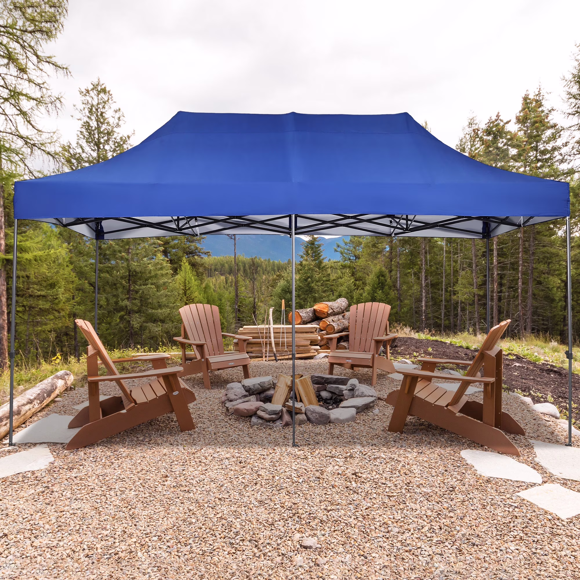 10x20 Heavy Duty Pop up Canopy Tent with Weighted Sandbags,Outdoor Shade Instant Folding Event Gazebo with Wheeled Bags,White(White/Sandbags) - Image 7