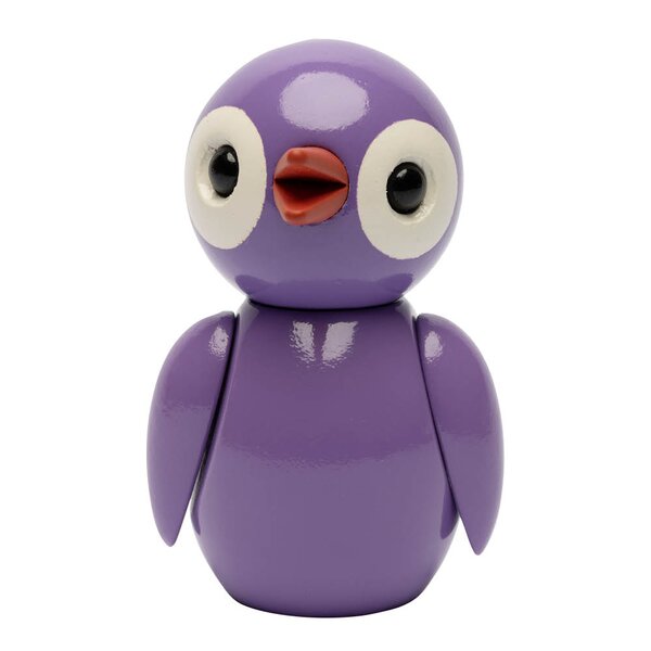Spring Birds trefigur 6,5 cm playful purple