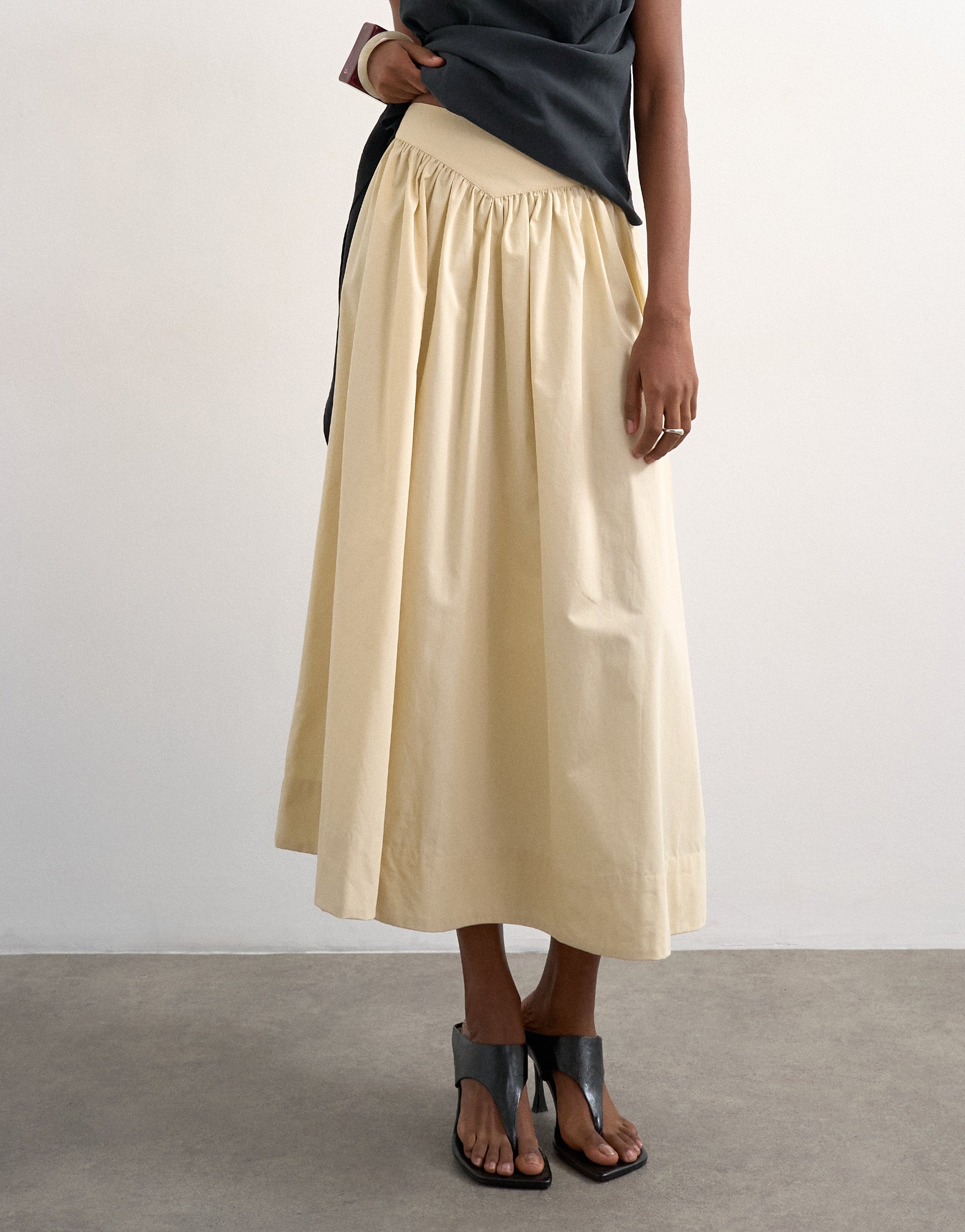 VERO MODA® TSSALLY Low waist Long skirt