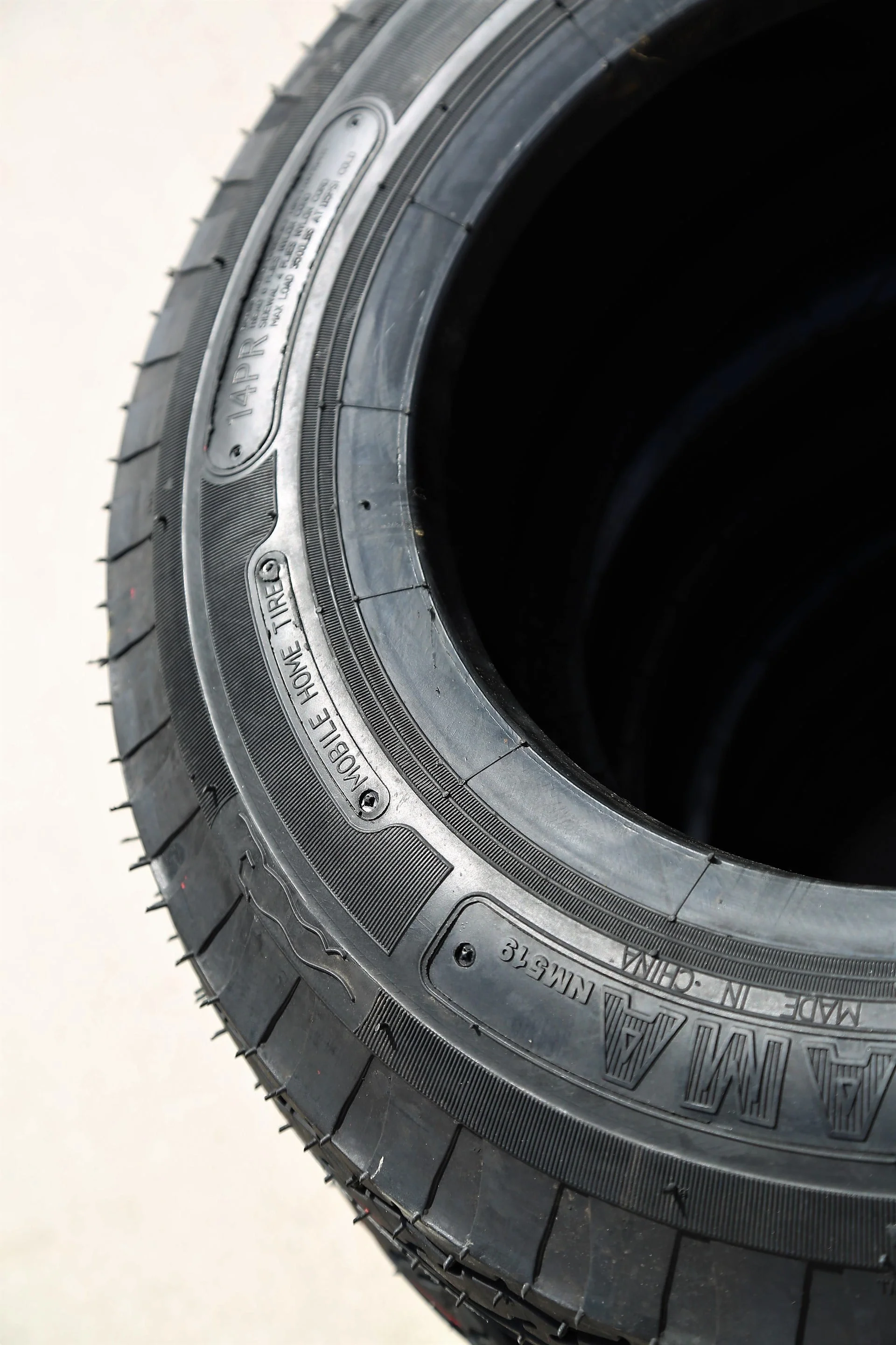 Set of 4 (FOUR) Nama NM519 ST 8 - 14.5 Load G (14 Ply) Heavy Duty Mobile Home Trailer Tires