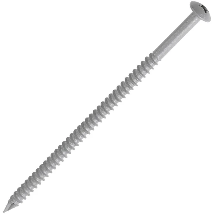 GAF Drill-Tec #14 Heavy Duty Roofing Fastener, 6 in., 1,000/Box