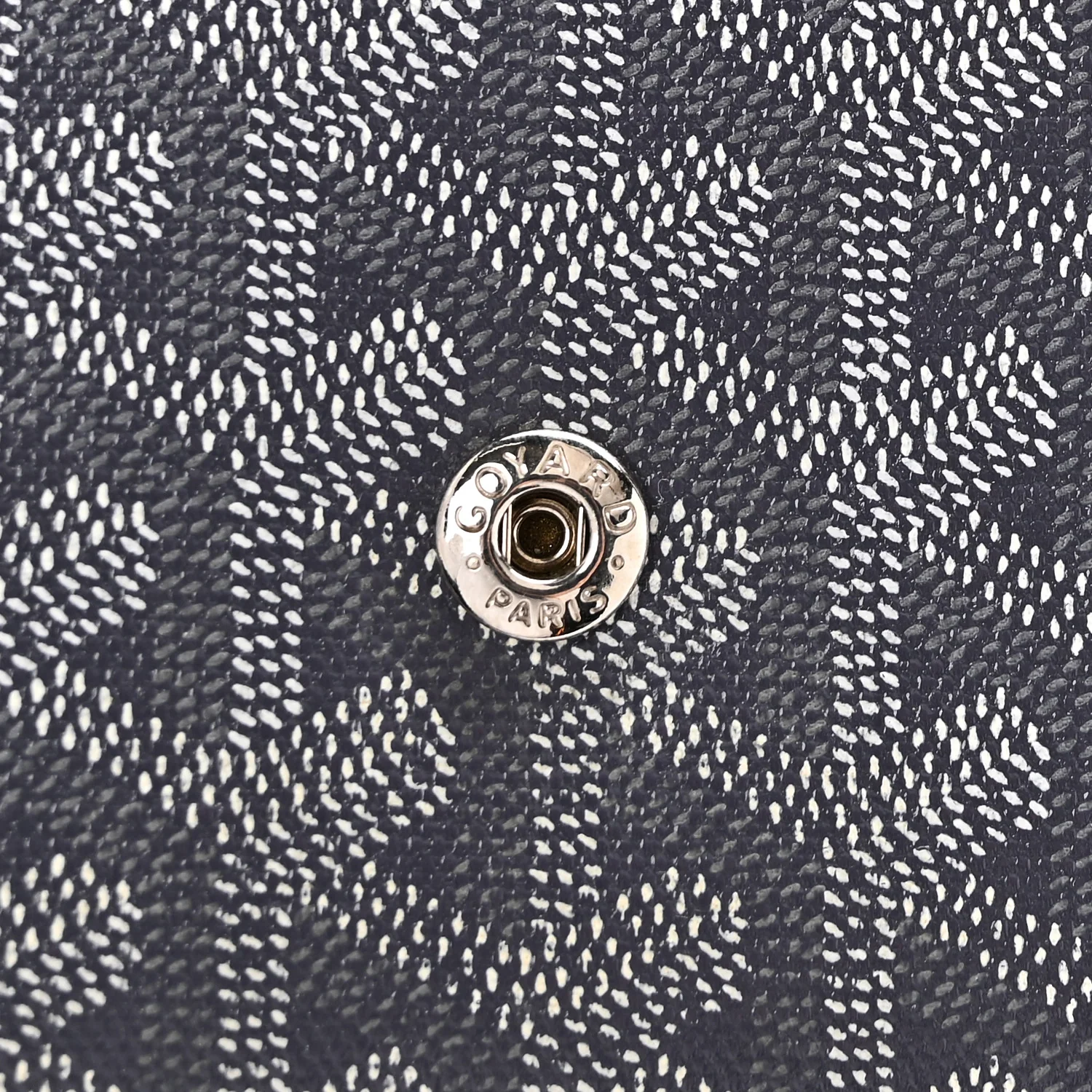 Goyardine Monte Carlo Bois Clutch With Strap Gray