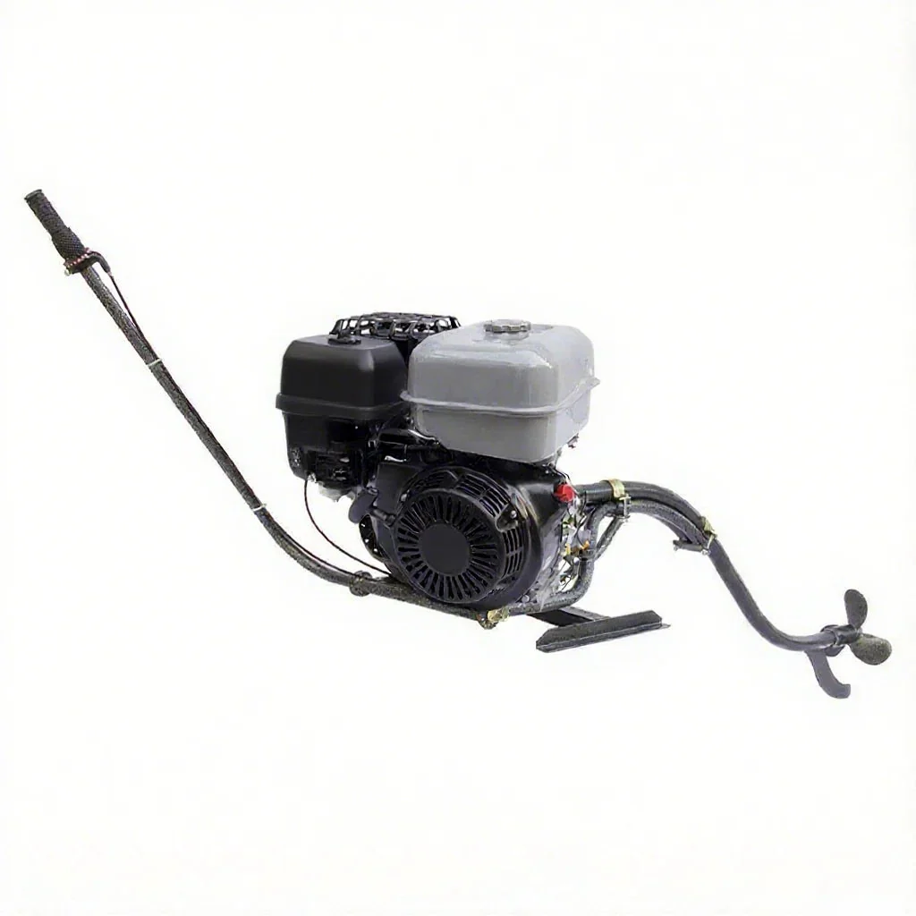 15HP 4 Stroke Outboard Motor, 420CC Marine Fishing Boat Engine Single-cylinder 6L, Big Fuel Tank Up to 20 Km/h 3600RPM