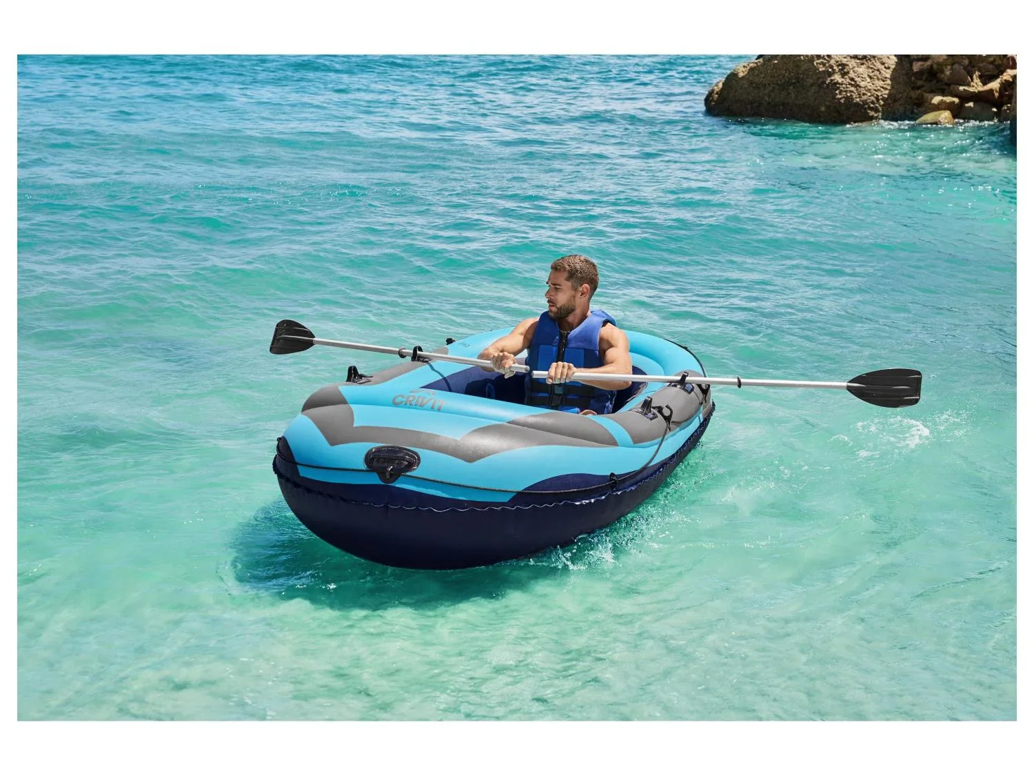 CRIVIT Bateau gonflable basic