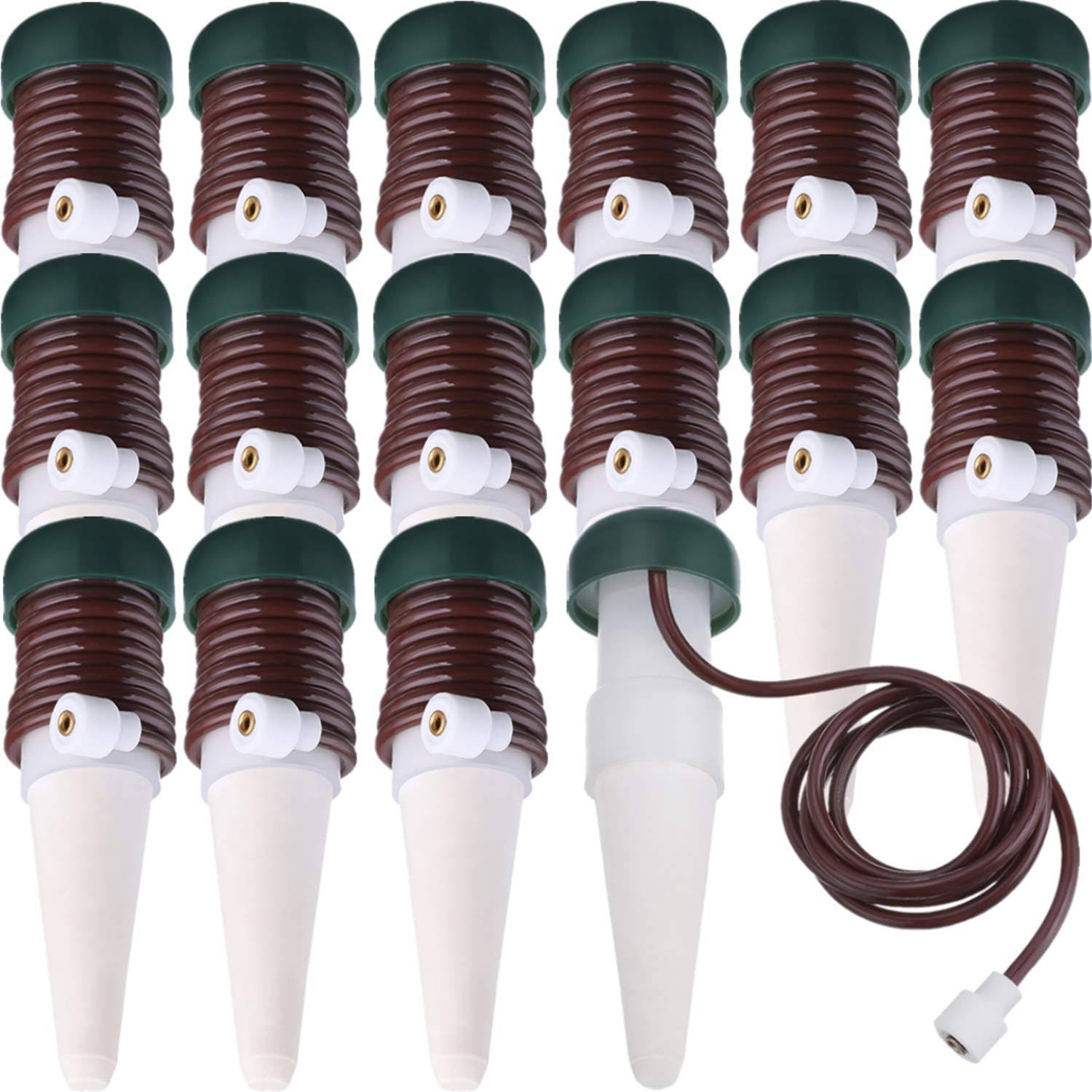 Hestya Watering Stakes Automatic Watering System Plant Self Drip Irrigation Slow Release for Indoor or Outdoor Houseplants (16)