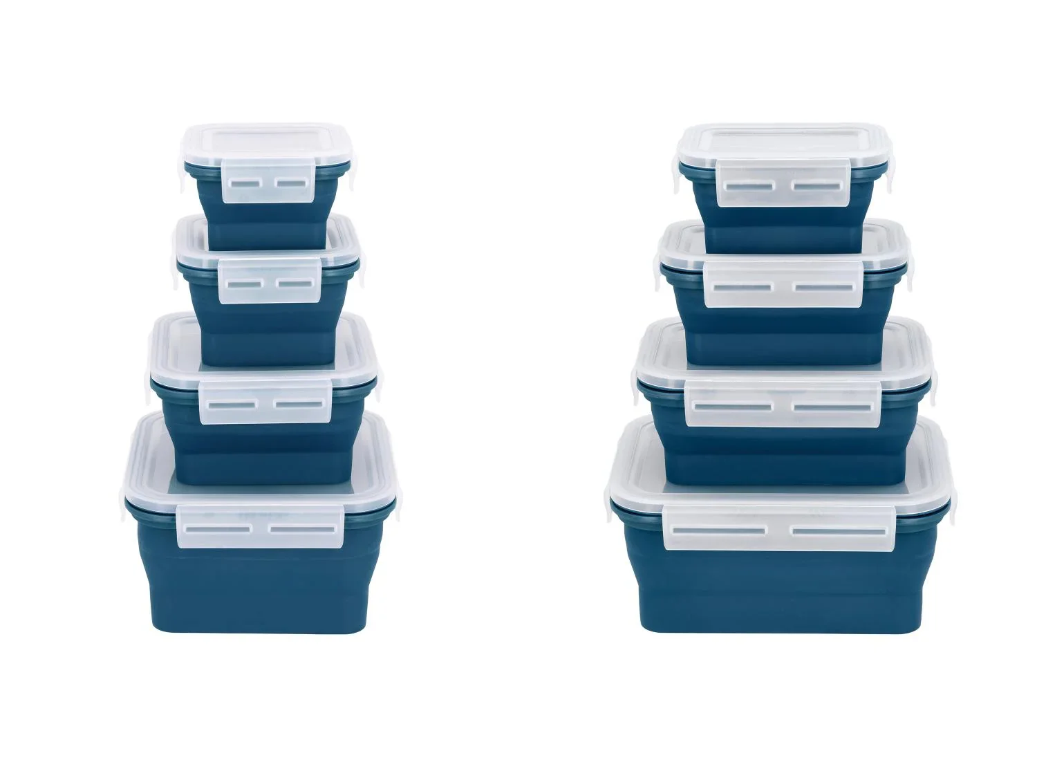 SILVERCREST Sets de 4 botes de conservation