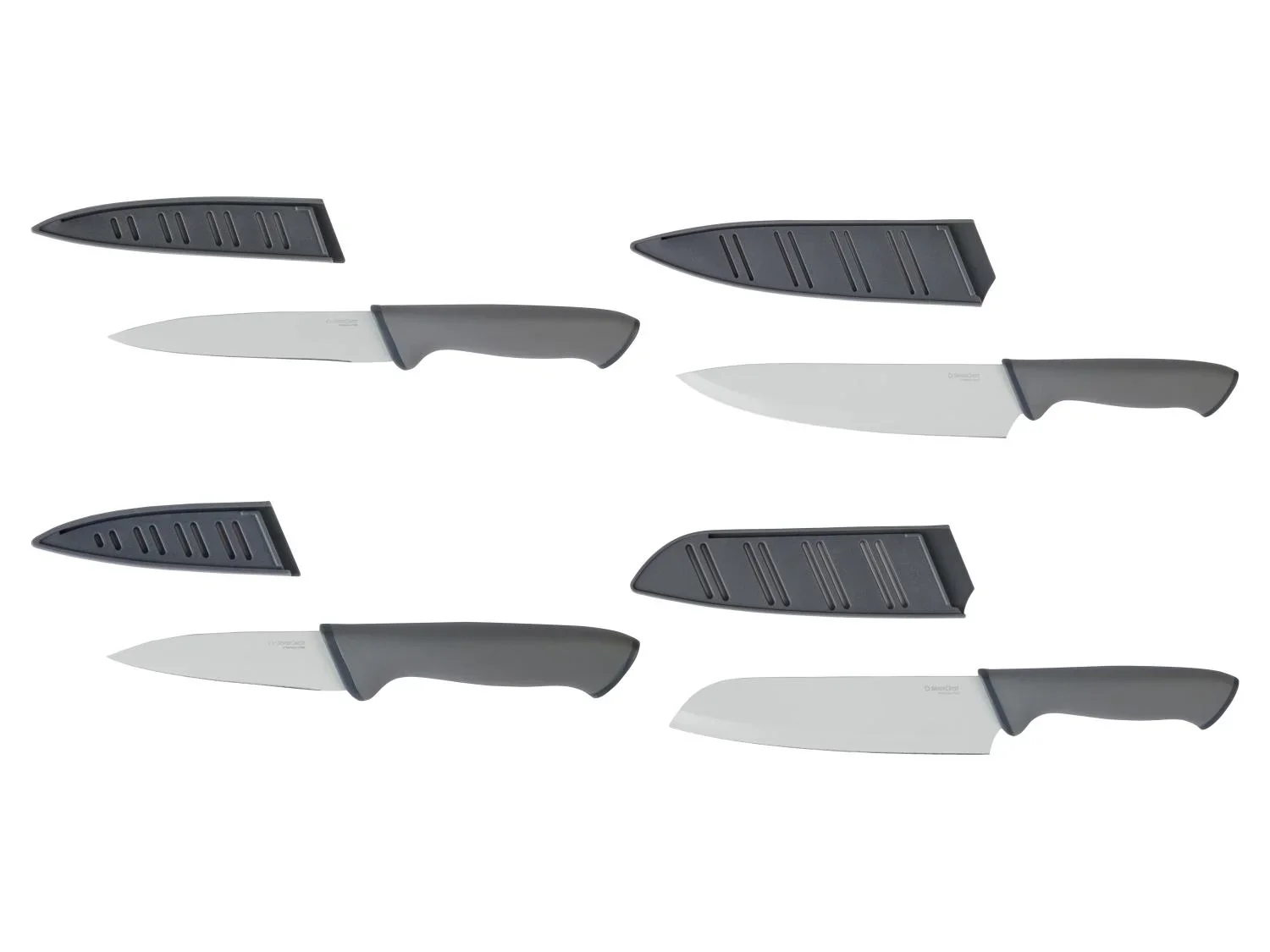 SILVERCREST Set de 4 couteaux de cuisine