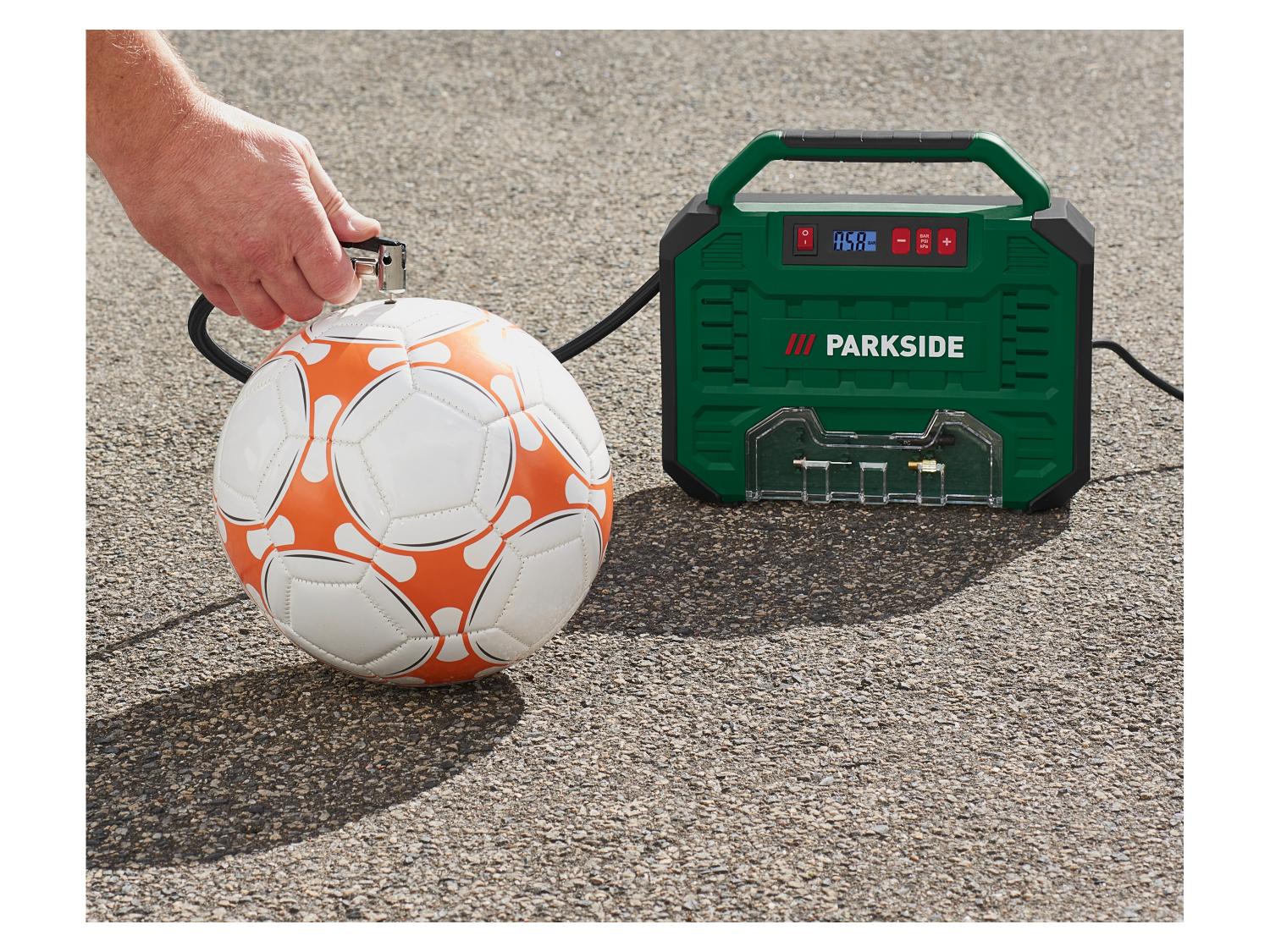 PARKSIDE Compresseur numrique portatif PMK 150 A1, 12V / 230V