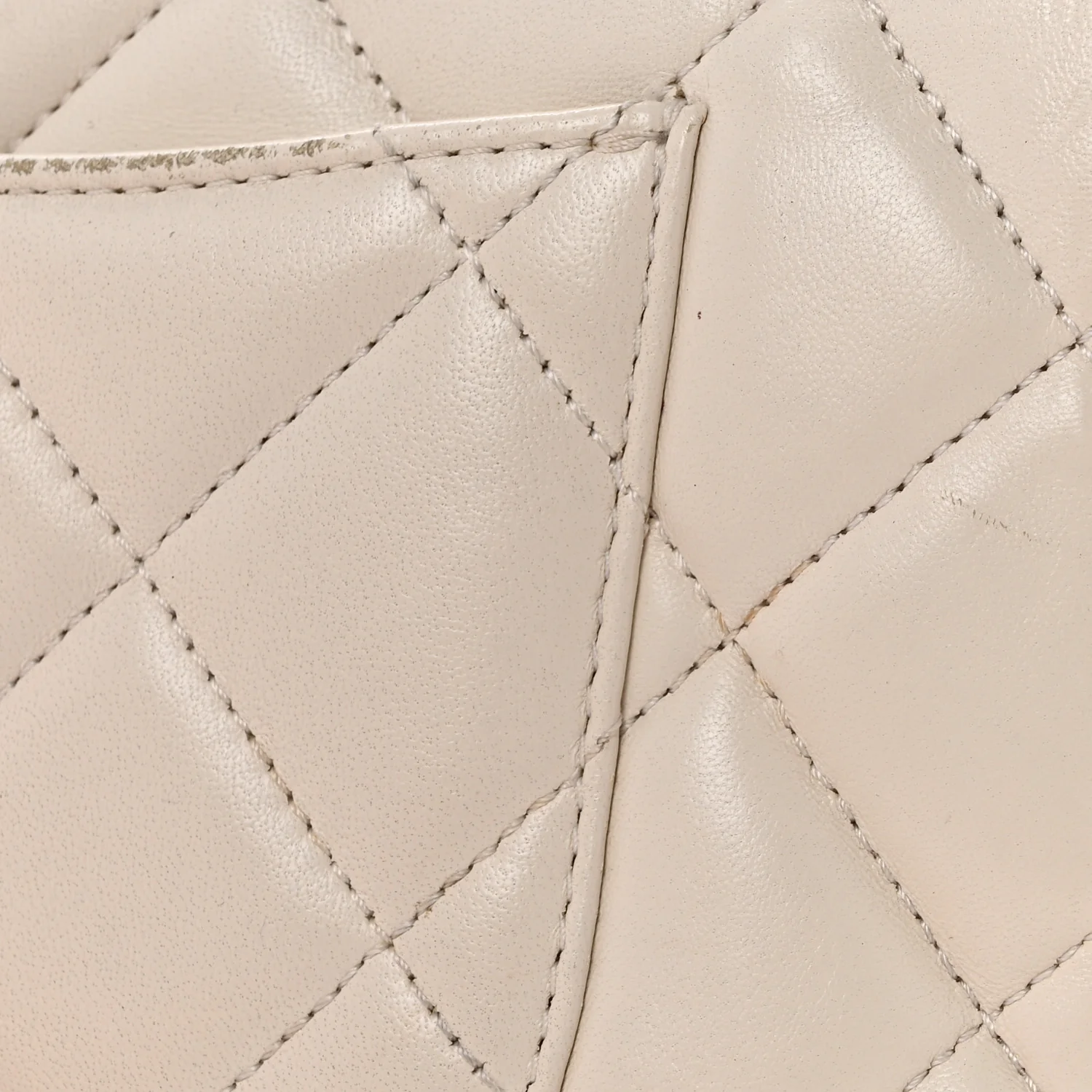 Lambskin Quilted Small Trendy CC Dual Handle Flap Bag White