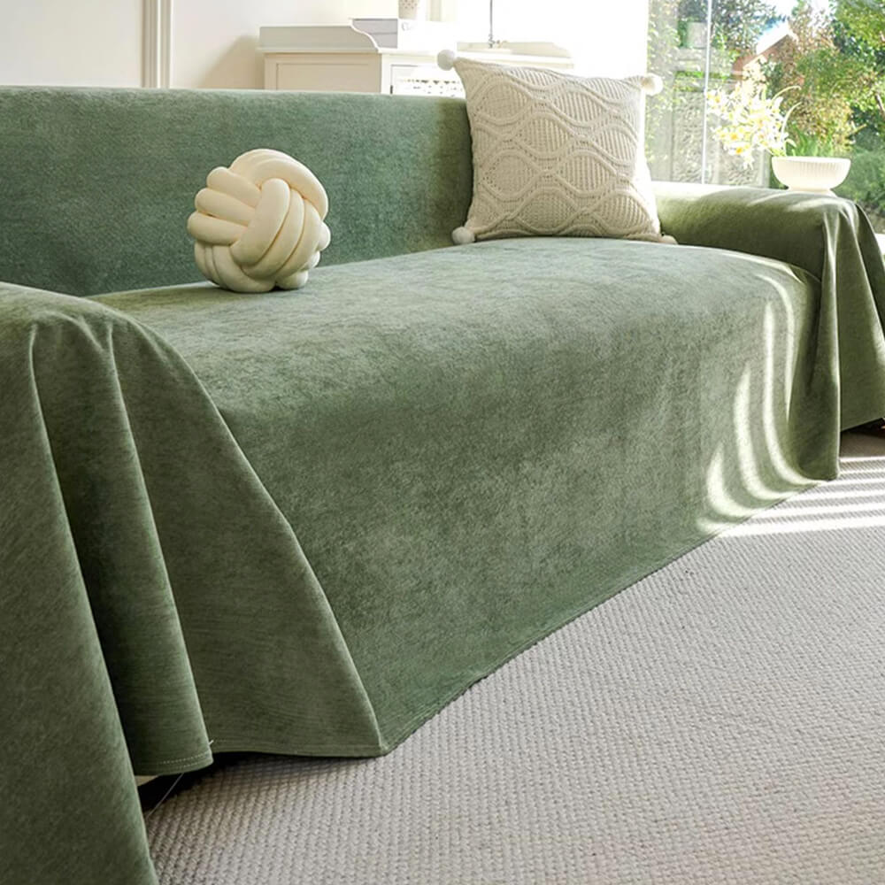 Soft and Waterproof Scratch-Resistant Non-Linting Throw Armchair Cover