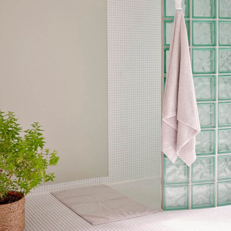 Classic badematte 50x80 cm lys grå