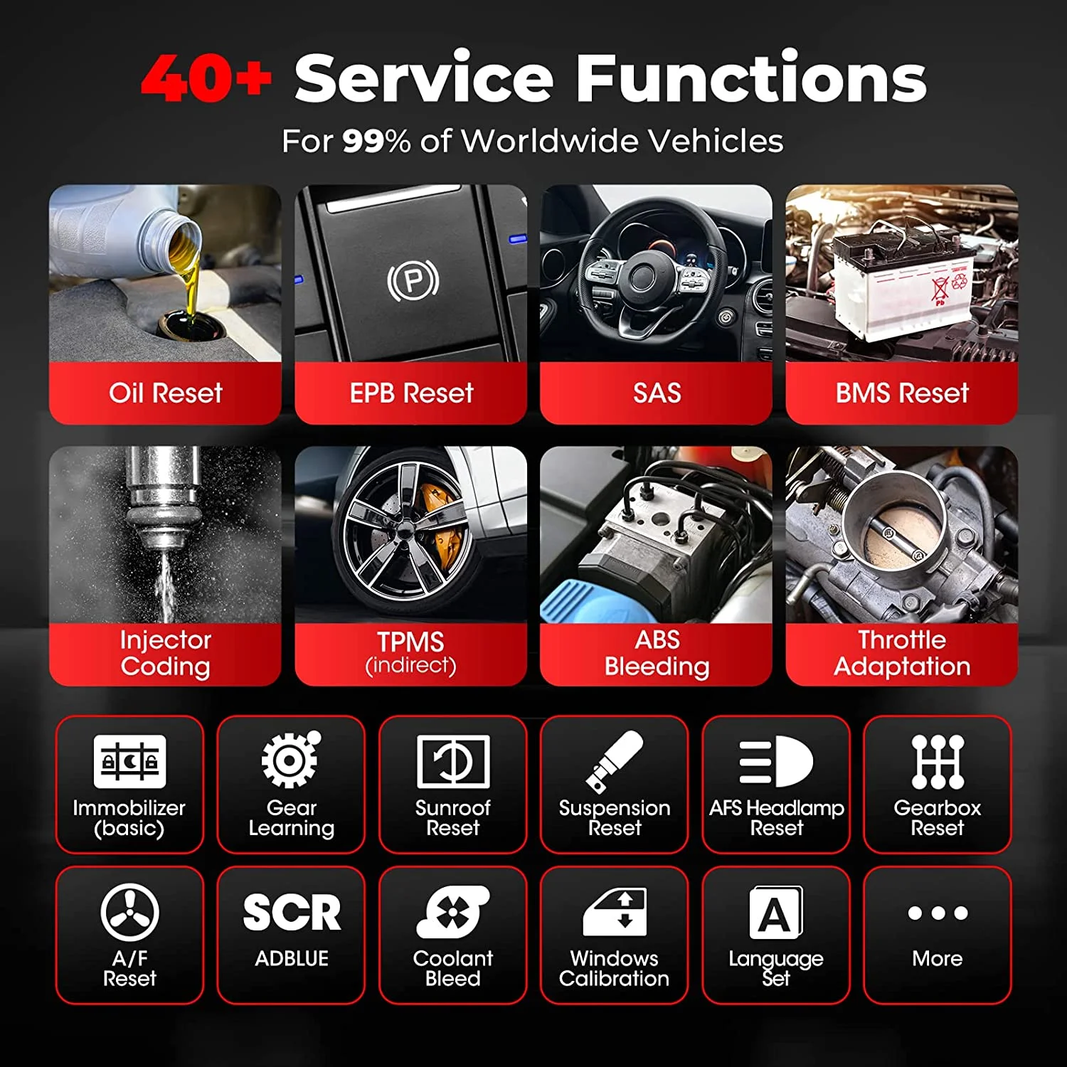 Autel Maxiim IM608 II Key Fob Car Diagnostic Scan Tool with XP400 PRO, Advanced, CANFD/Doip, with Free MKPA - KIT, G - BOX2 & APB112