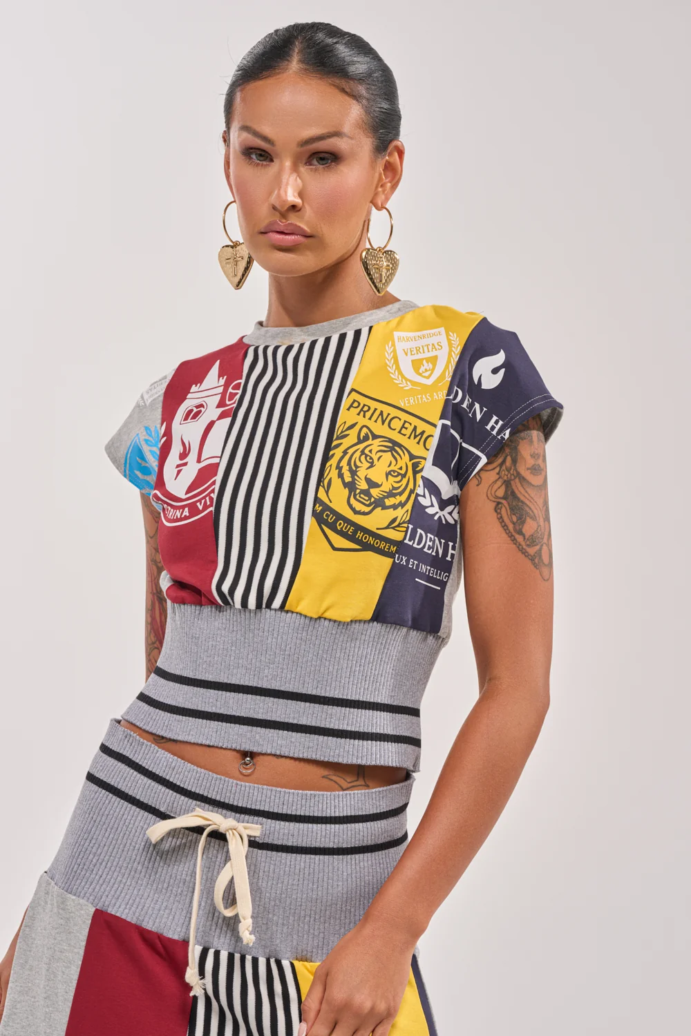 MIXED FEELINGS CROPPED T-SHIRT - Akira Store