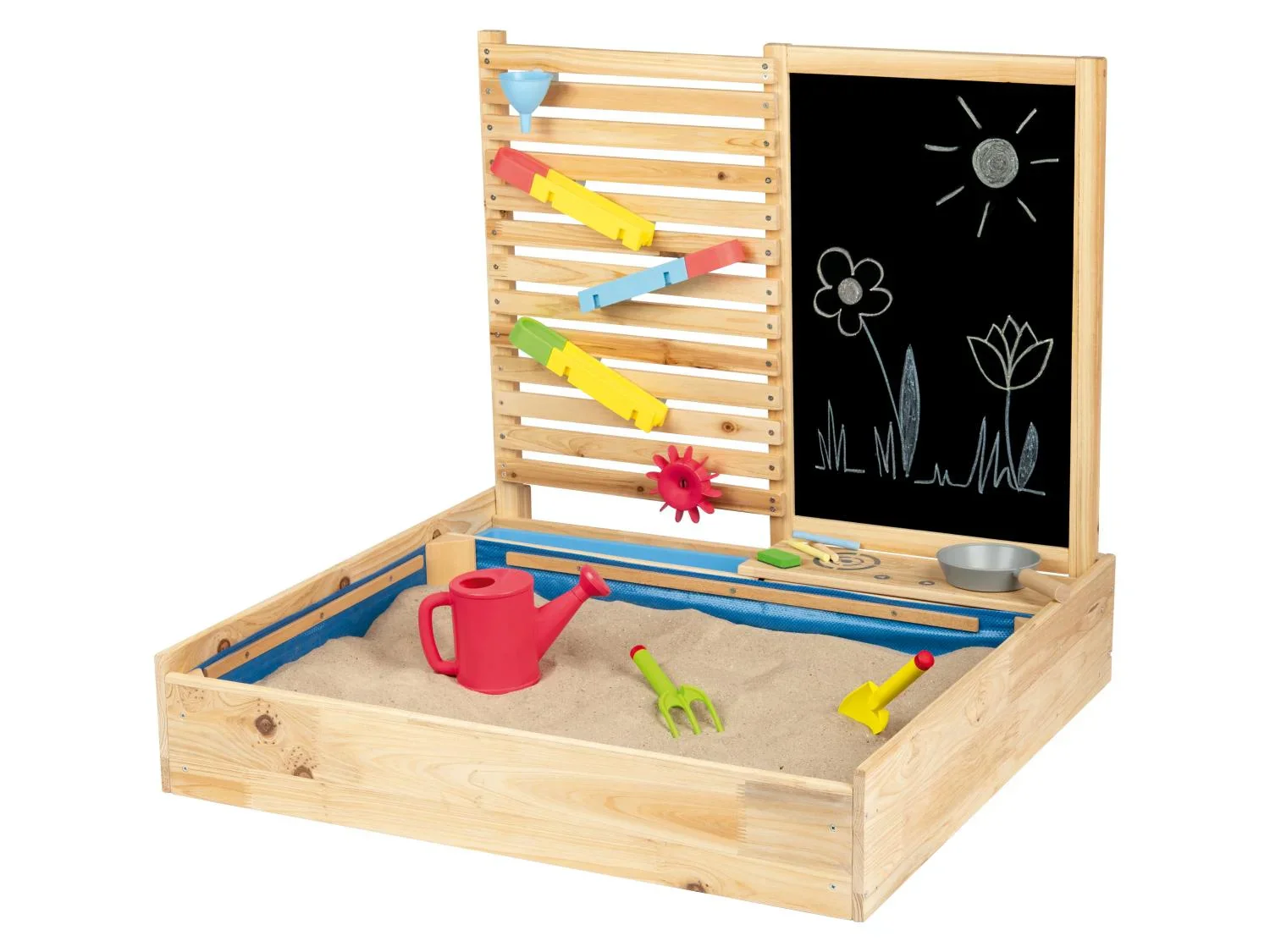 Playtive Bac  sable avec mur d'eau