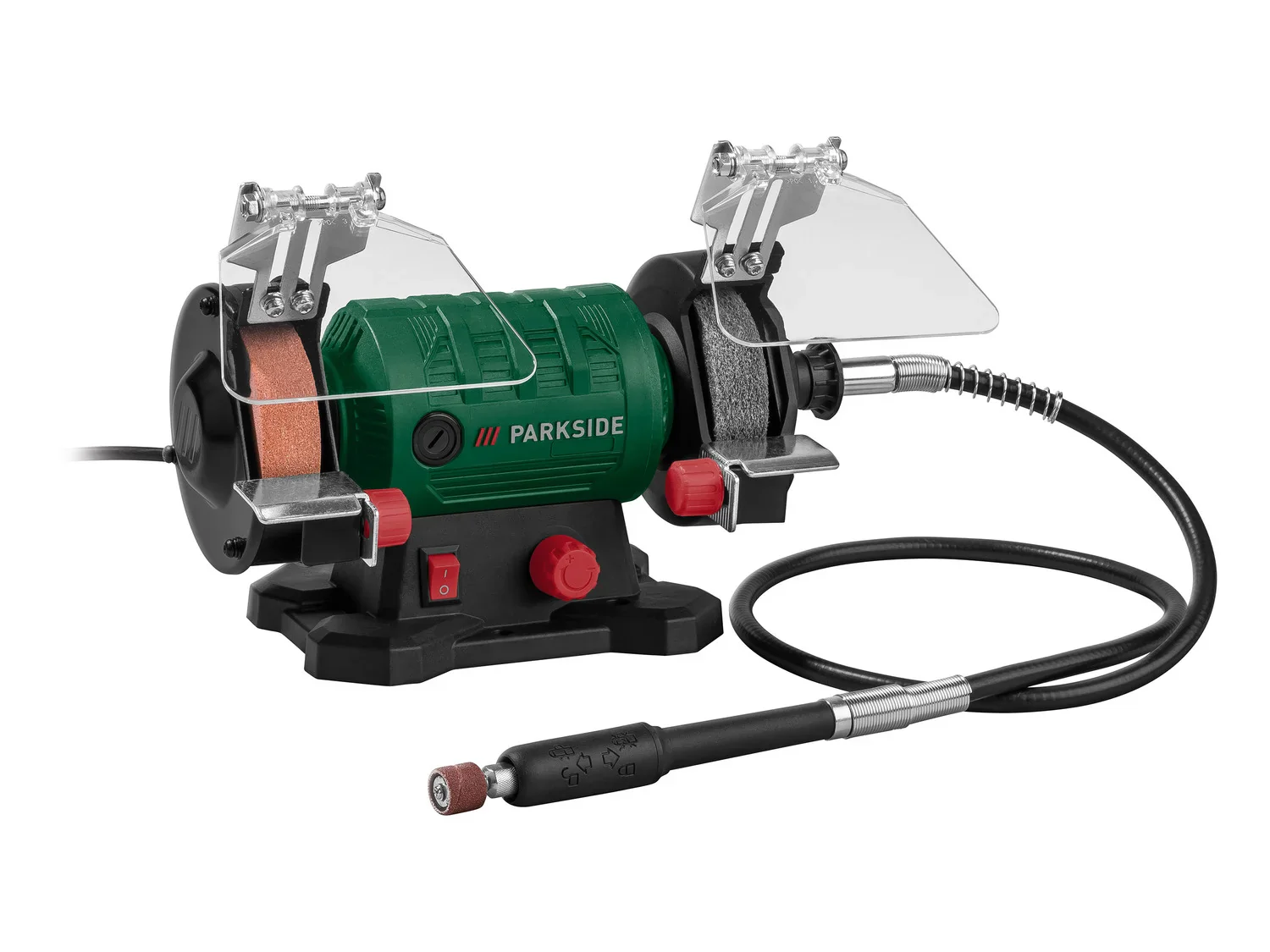 PARKSIDE Touret  meuler double avec arbre flexible PDFW 120 B3, 120 W