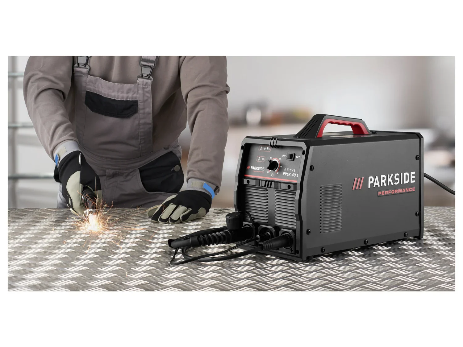 PARKSIDE PERFORMANCE Dcoupeur plasma avec compresseur PPSK 40 B2