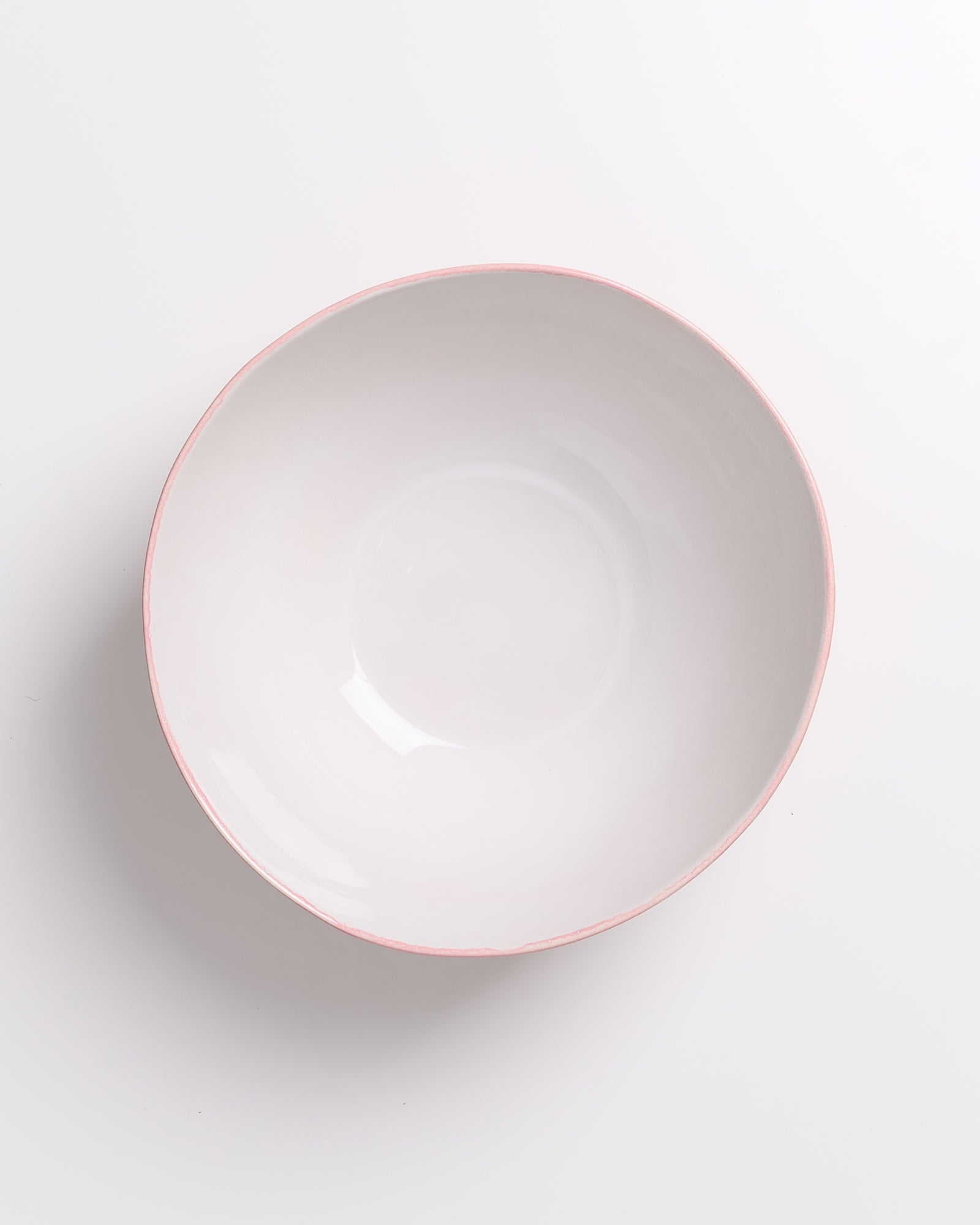 COSTEIRA - SERVINGBOWL PINK WHITE STRIPED