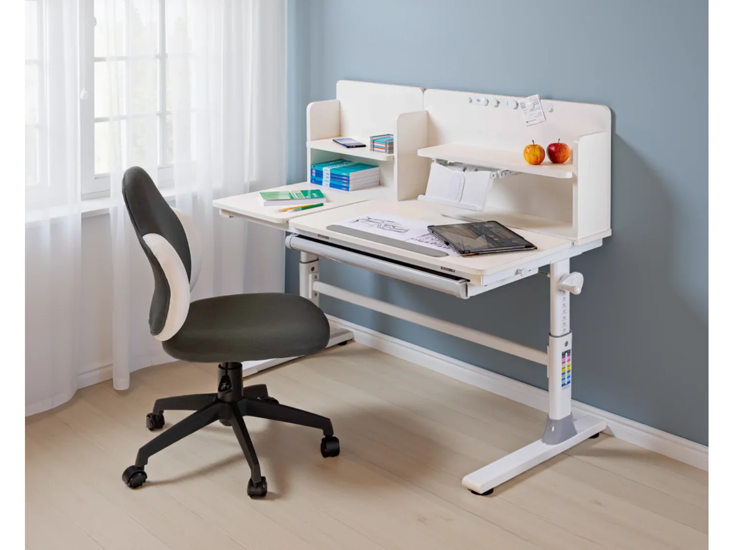 Inter Link Bureau Sren, 120 x 60 x 96 - 116 cm