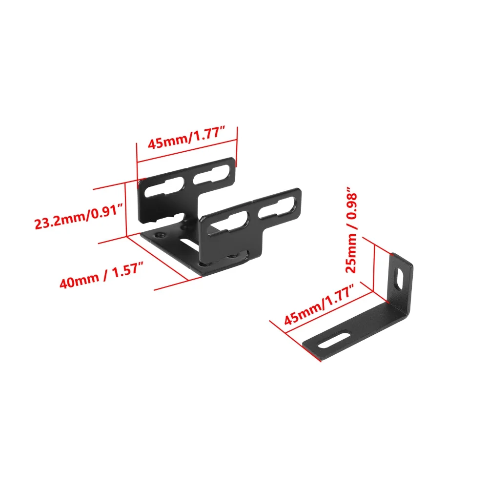 Multi-Mode Smart Control Module LED Grille Light Kit 21mm 1-to-4/6 Dual-Color White/Yellow LED System with Custom Brackets for Offroad Truck UTV