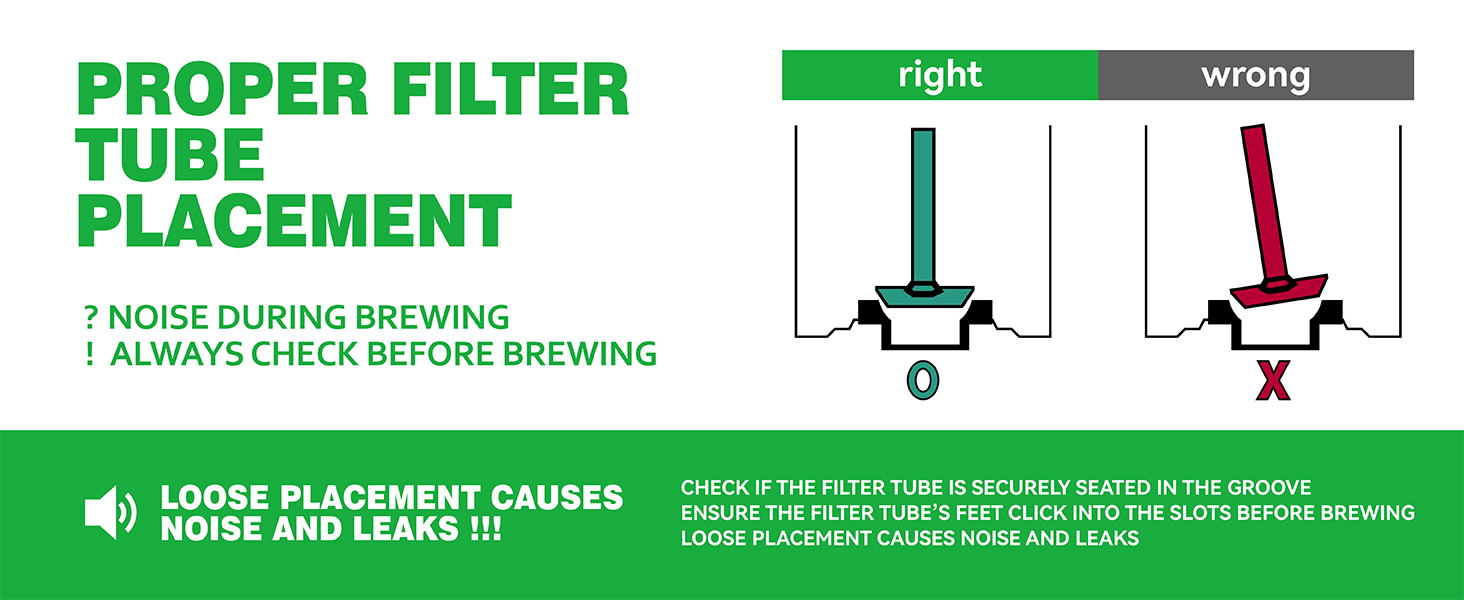 coffee urn tube