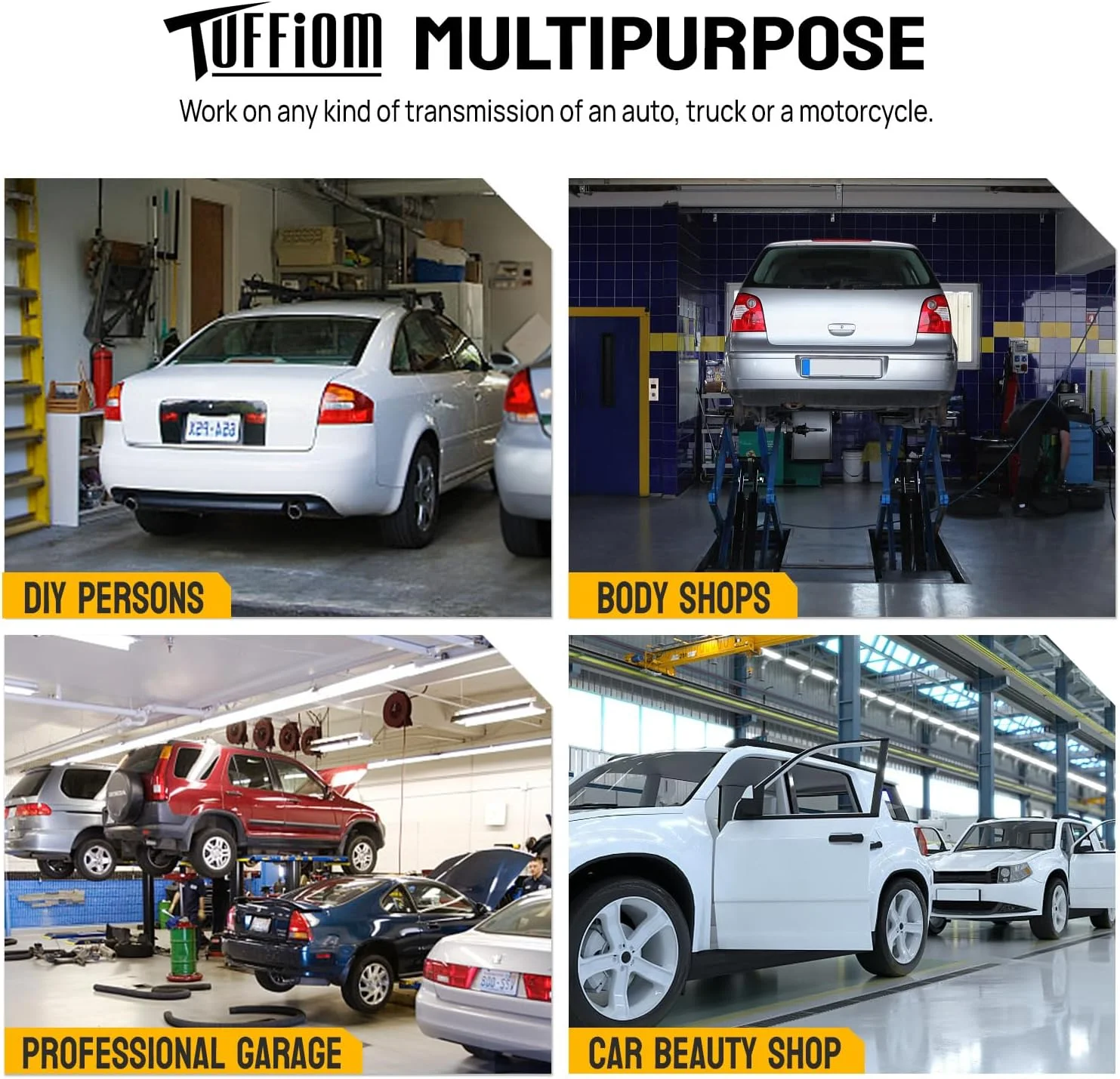 Hydraulic Transmission Service/Floor Jack Lift 1/2 Ton (1,000 lb) Capacity, Low Profile Roll Under Floor Trolley, Automotive Shop Tool Hoist Lift Lifting Jack, Red Image 7