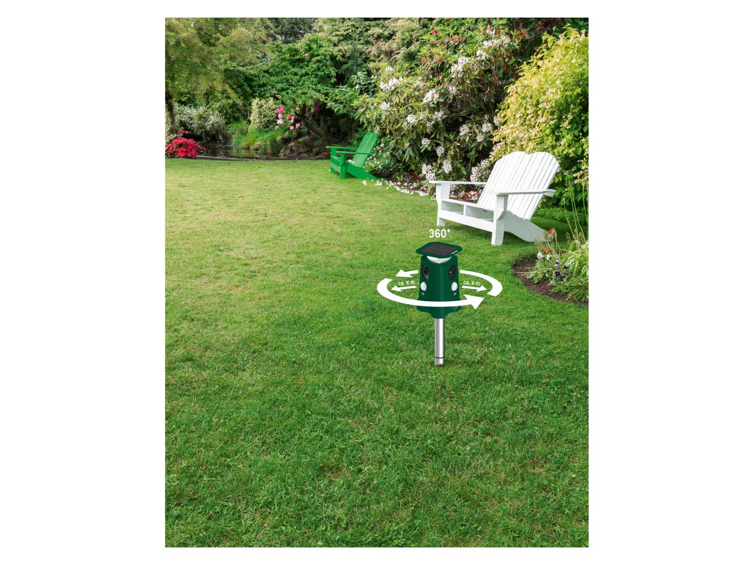 PARKSIDE Repousseur d'animaux solaire PTUS360 1 B2, 360, 8 m