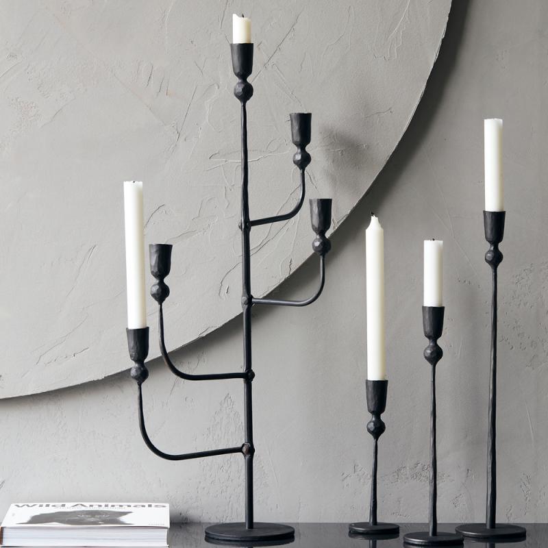 Trivo lysestake 41 cm svart