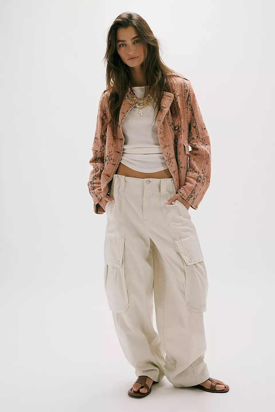 We The Free Brentwood Slouchy Cargo Pants