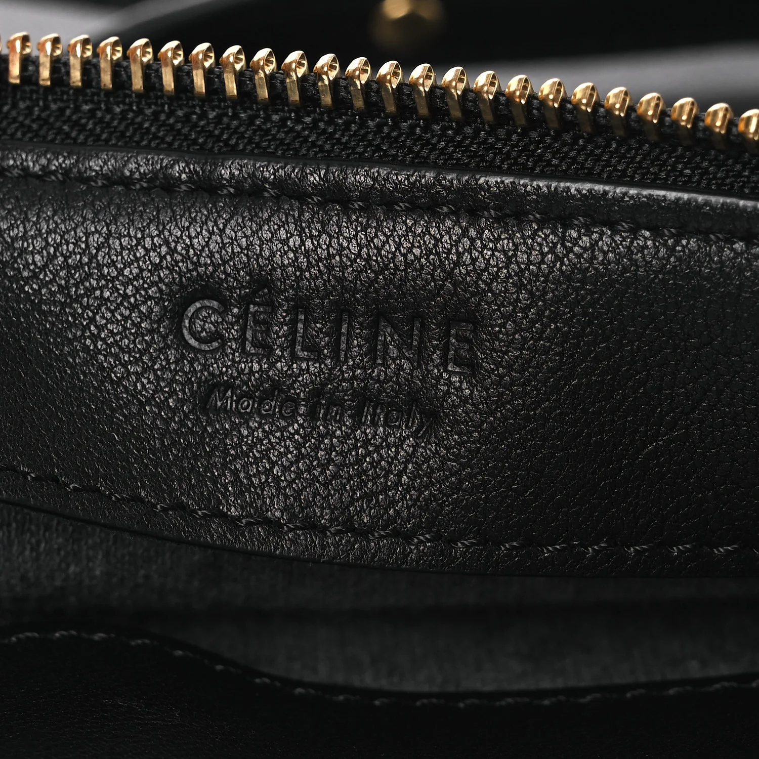 Lambskin Large Trio Crossbody Bag Black