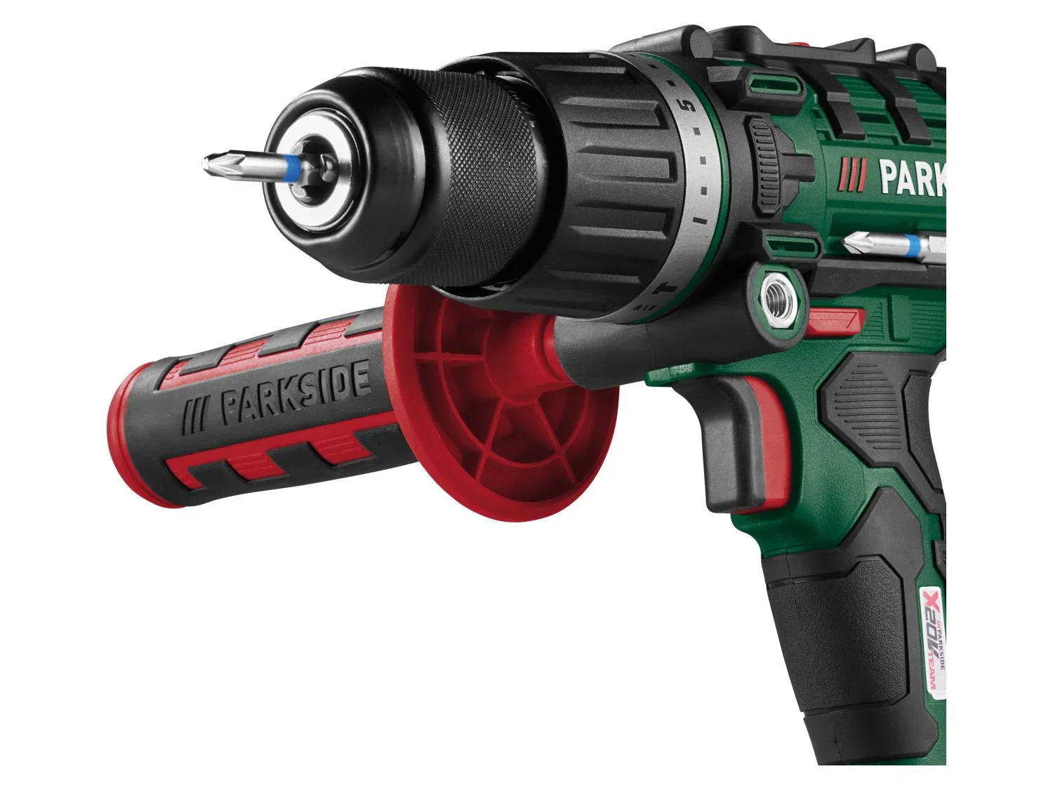 PARKSIDE Perceuse-visseuse  percussion sans fil PSBSA 20-Li E4, 45 Nm, 20 V