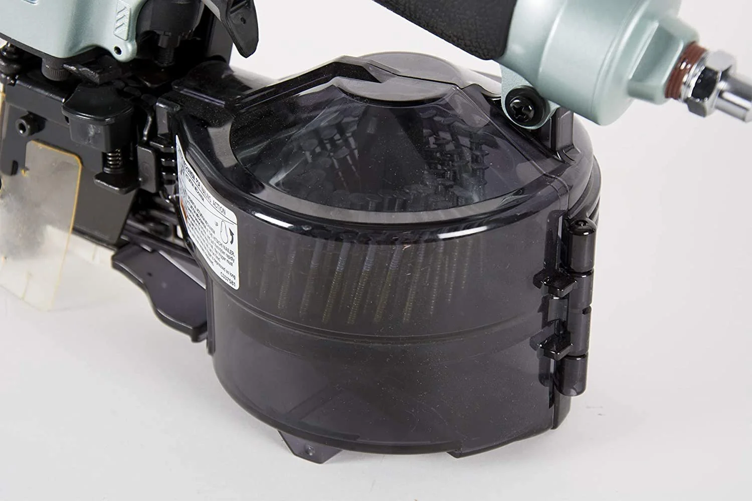 Coil Siding Nailer, 1-1/2 inch to 2-1/2 inch Siding Nails, Side load, Tilt Bottom Magazine NV65AH2 - Image 10
