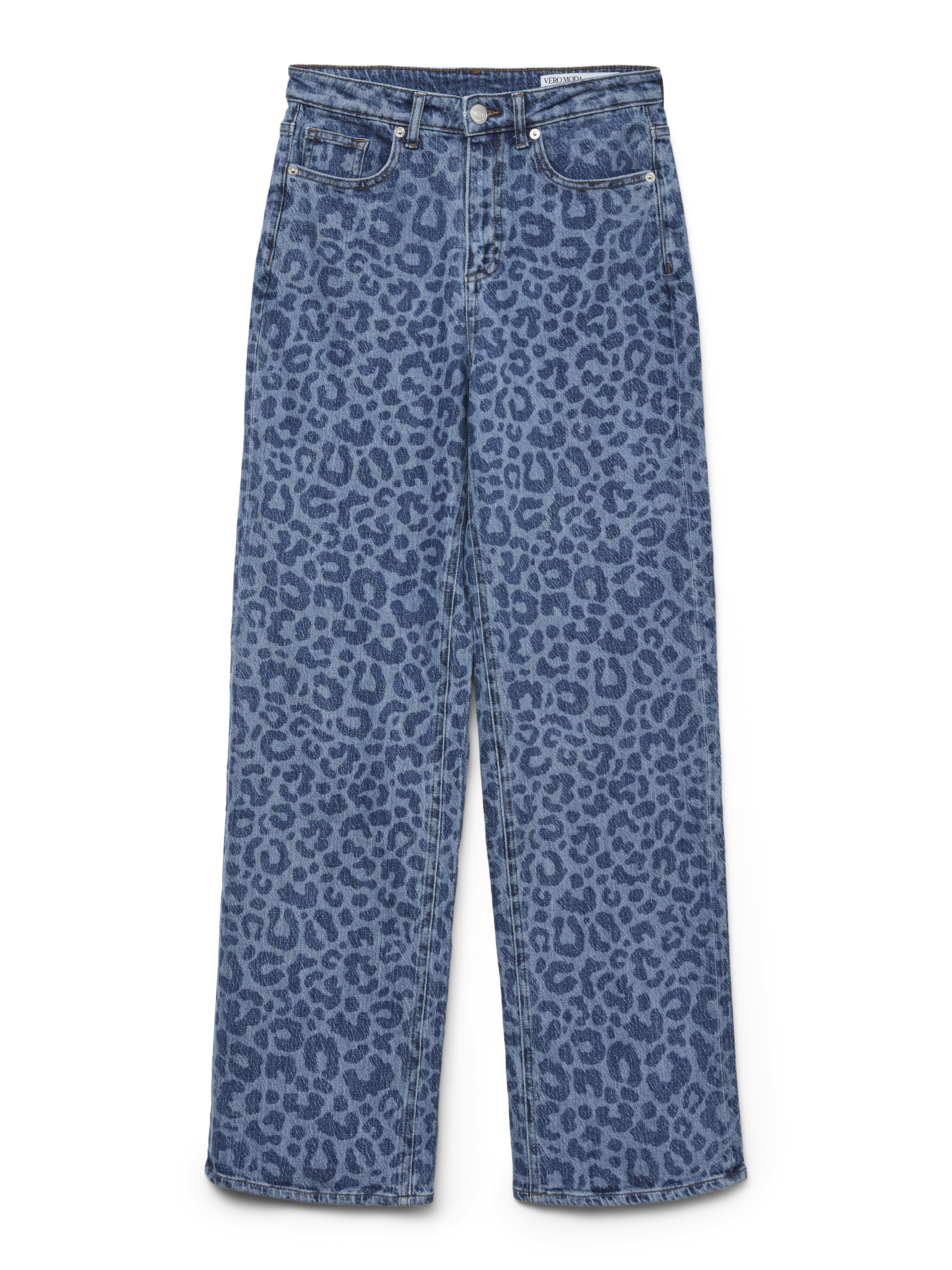 VERO MODA® VMTESSA High rise Wide Fit - Cropped Jeans
