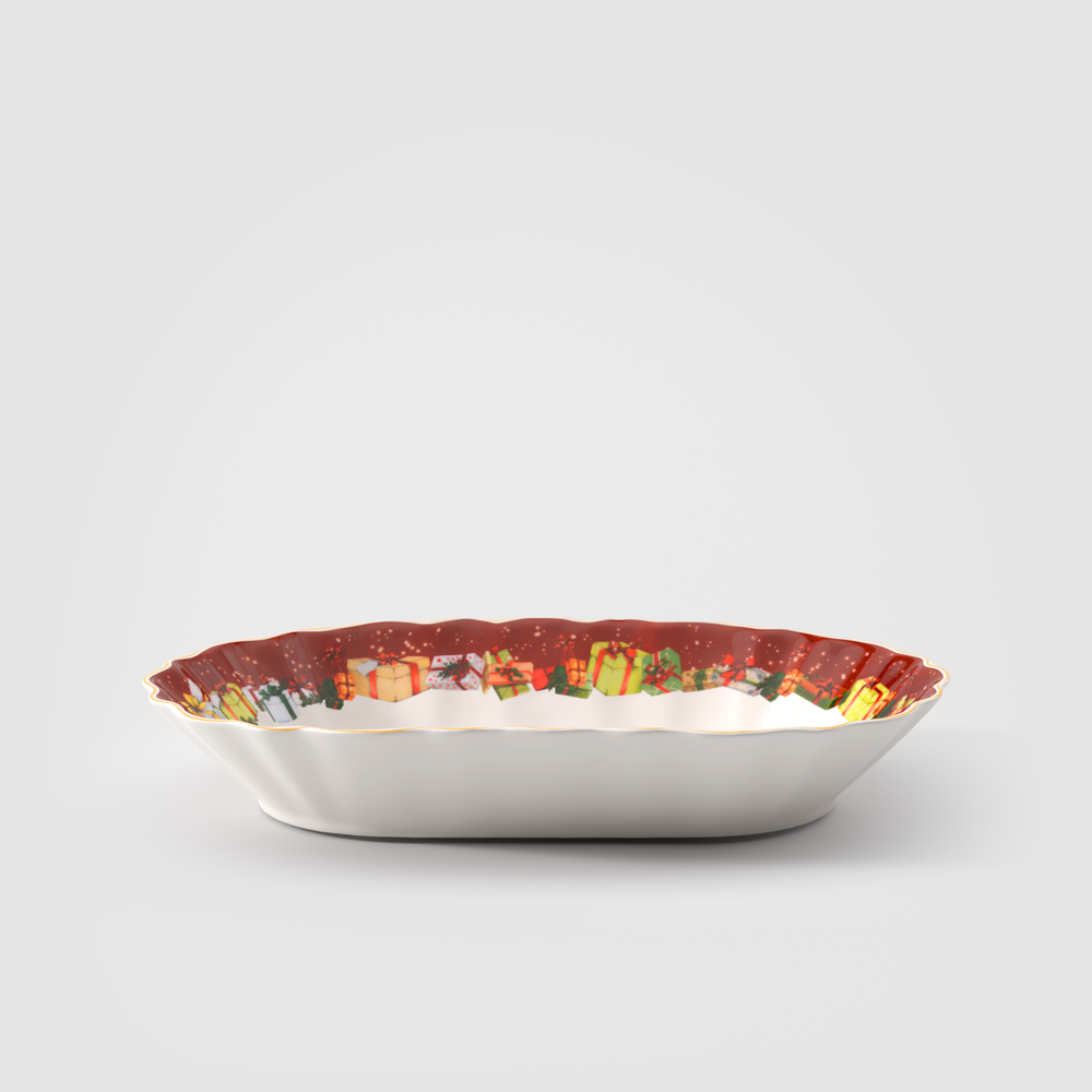 Toy's Fantasy Centerpiece bowl - Multi-colored, 14.6 oz, Premium Porcelain