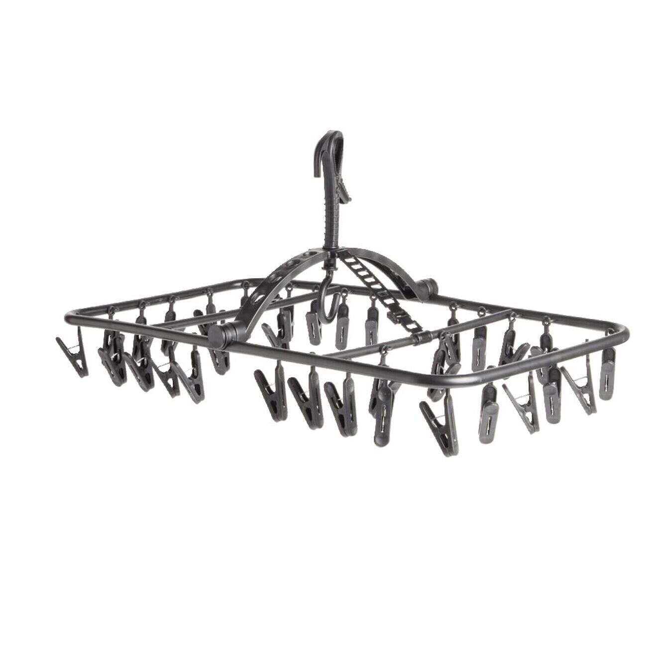 Séchoir à suspendre 32 pinces 63x34xH35cm