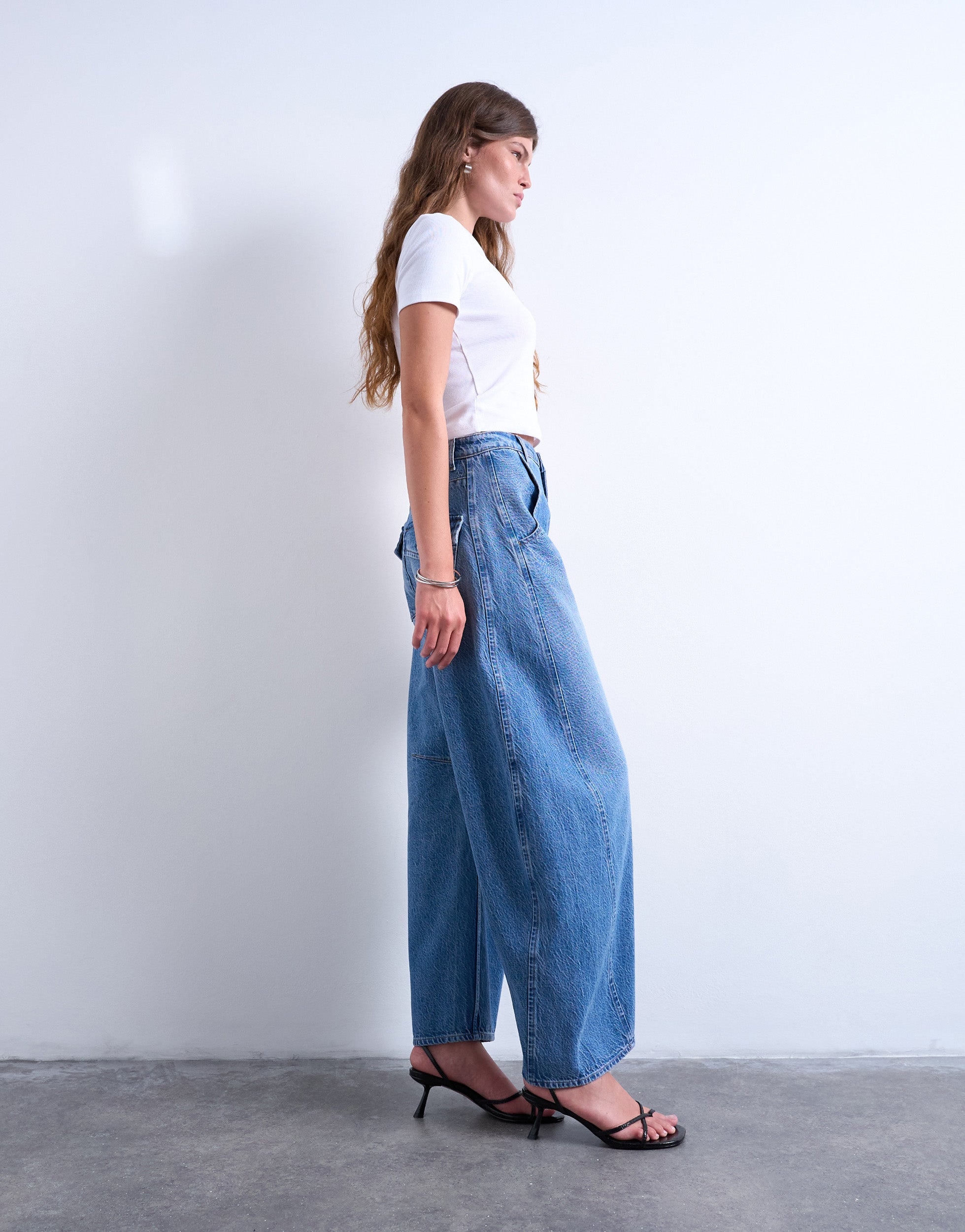 VERO MODA® TSEMMA High rise Barrel Fit Jeans