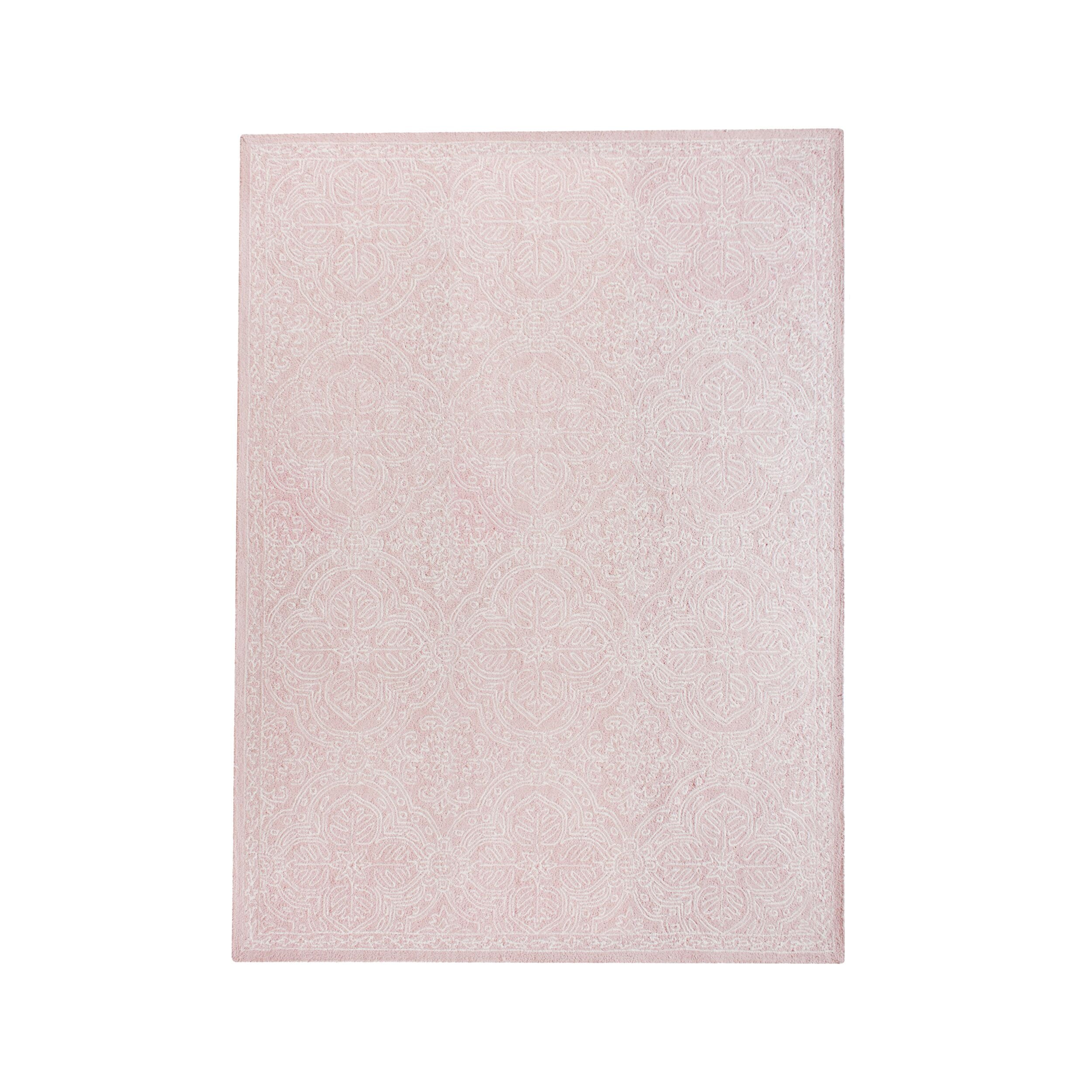Henna Handtufted NZ Wool Rug Blush 240x300cm