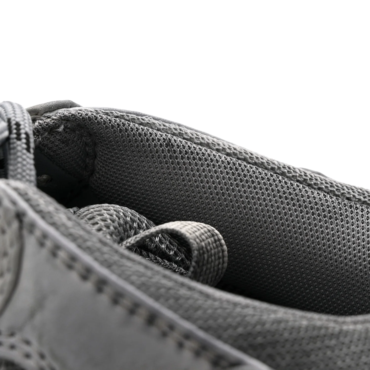 Fabric Mesh Dyed Mens Triple S Sneakers 45 Grey