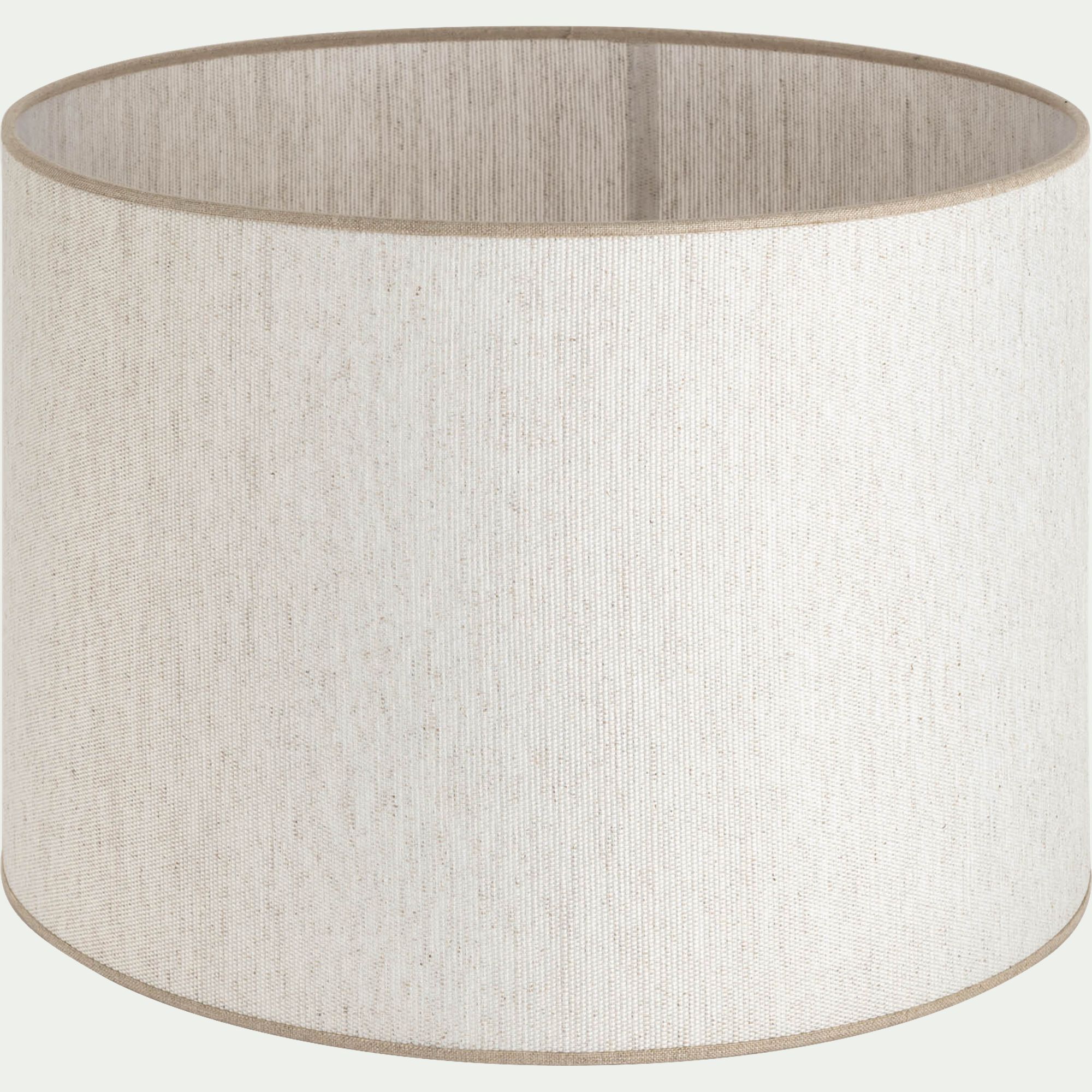 AINO - Abat-jour conique en tissu D40cm - blanc