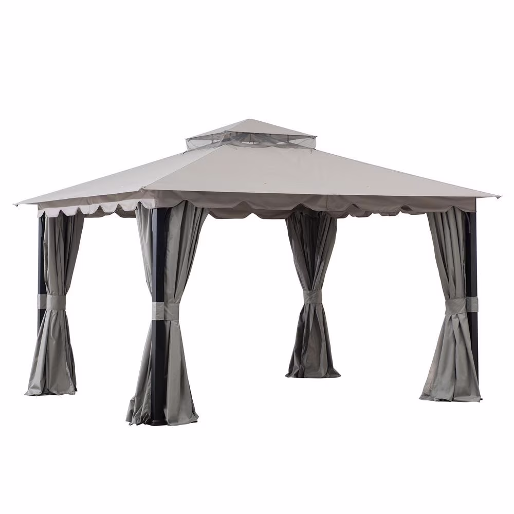 Garden Winds Replacement Canopy Top Cover for Athenea Gazebo - A101011400 - Riplock 350