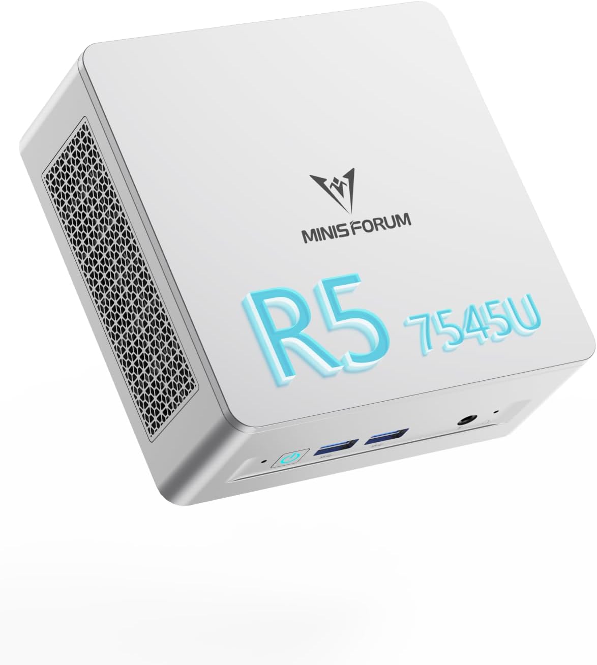 MINISFORUM UM750L Slim Mini PC  AMD Ryzen 5 7545U(6C/12T  Up to 4.9GHz)  Mini Computer 32GB LPDDR5 RAM 1TB SSD  Triple Display USB4/HDMI/DP  2.5G LAN  USB3.2  WiFi 6E  BT5.2  Radeon 740M  Office Home