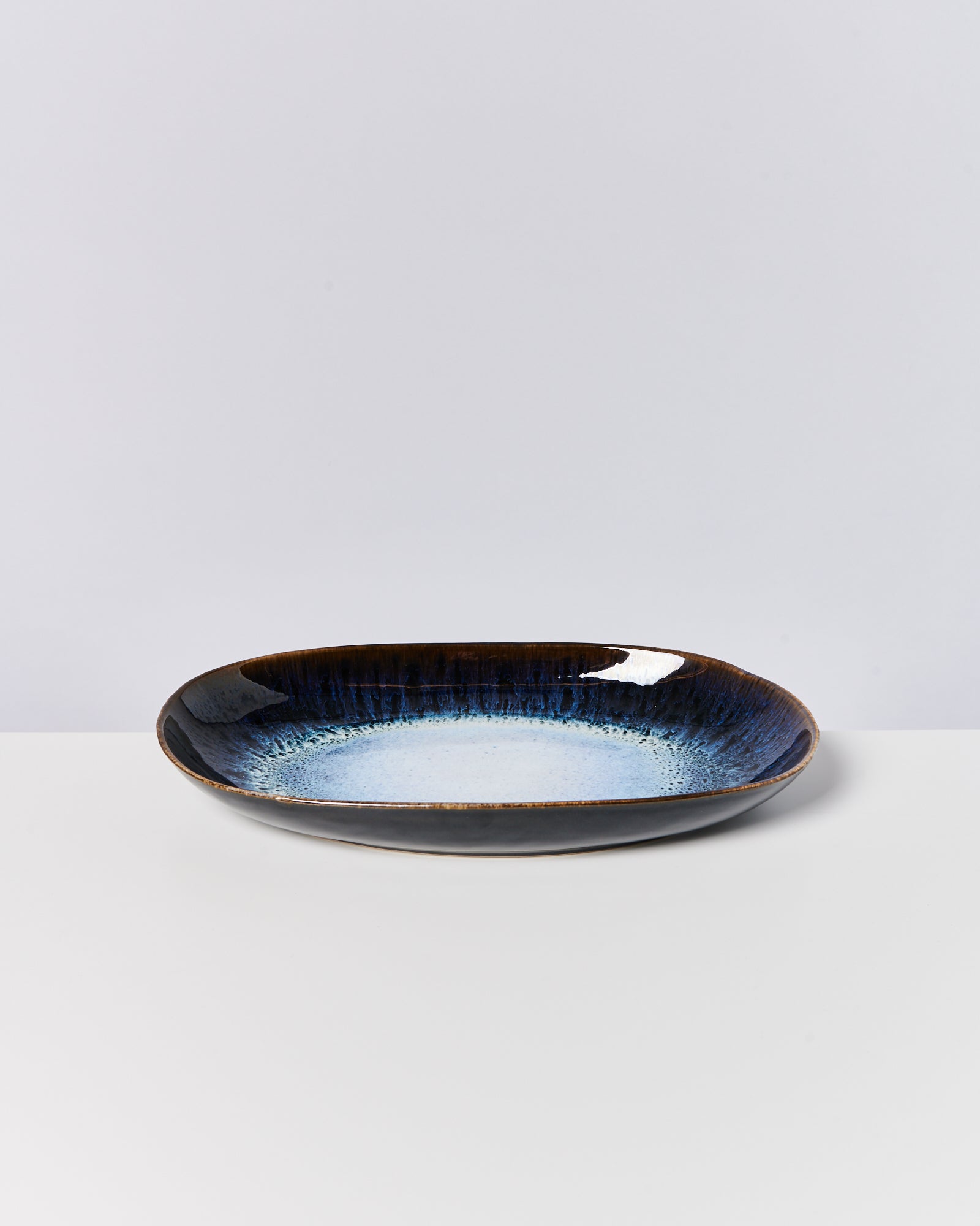 ALCACHOFRA SERVING PLATTER L BLACK