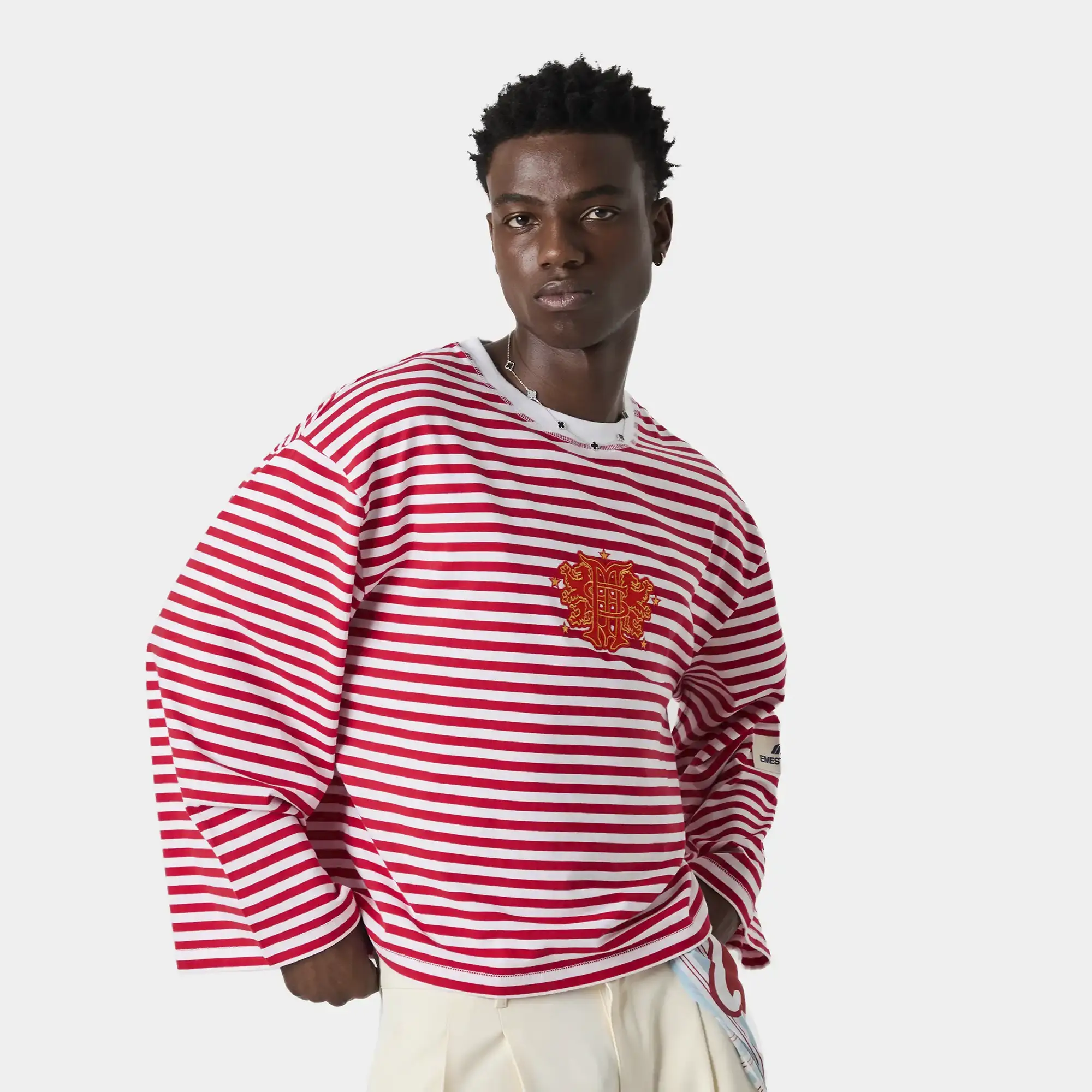 Horizon Striped Cherry Long Sleeve