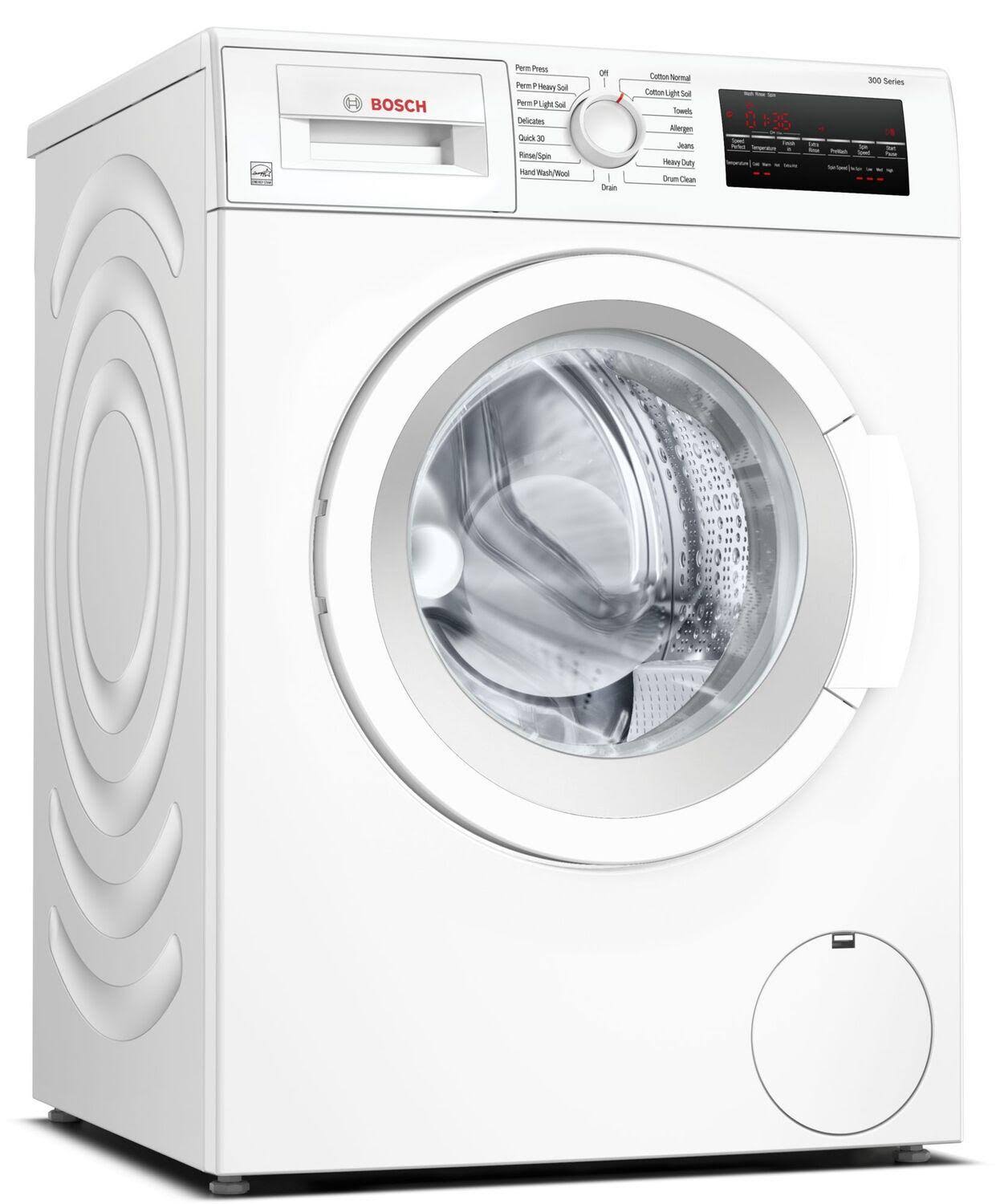 Bosch 300 Series Compact Washer 1400 RPM WGA12400UC