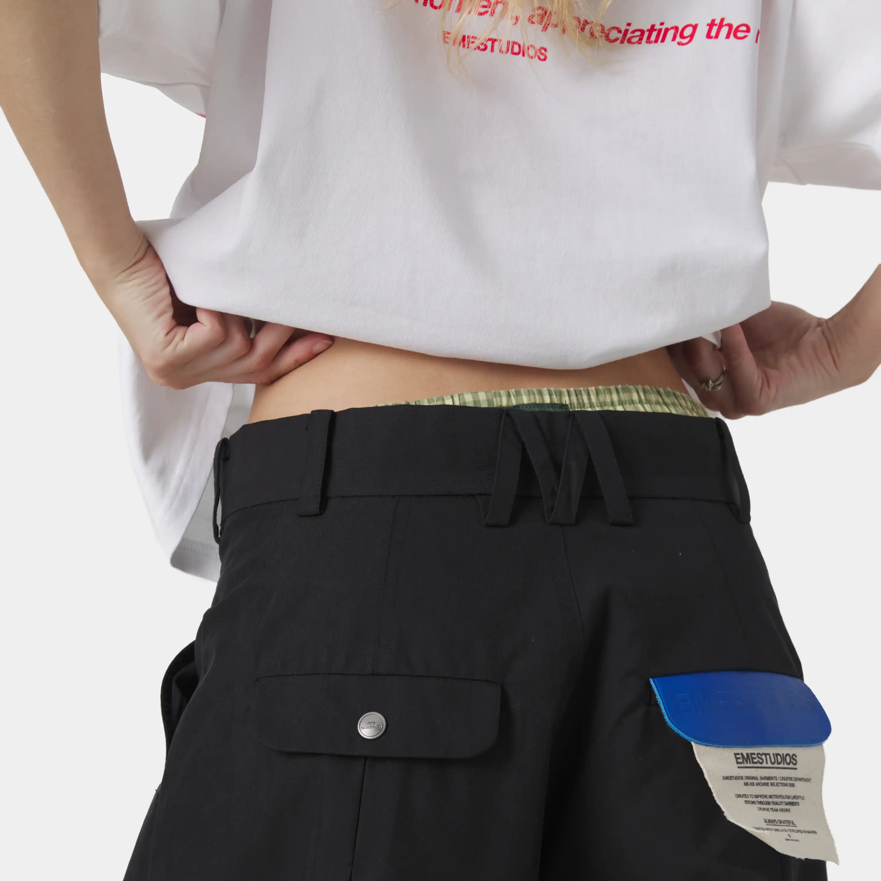 Alon Black Tailored Pants