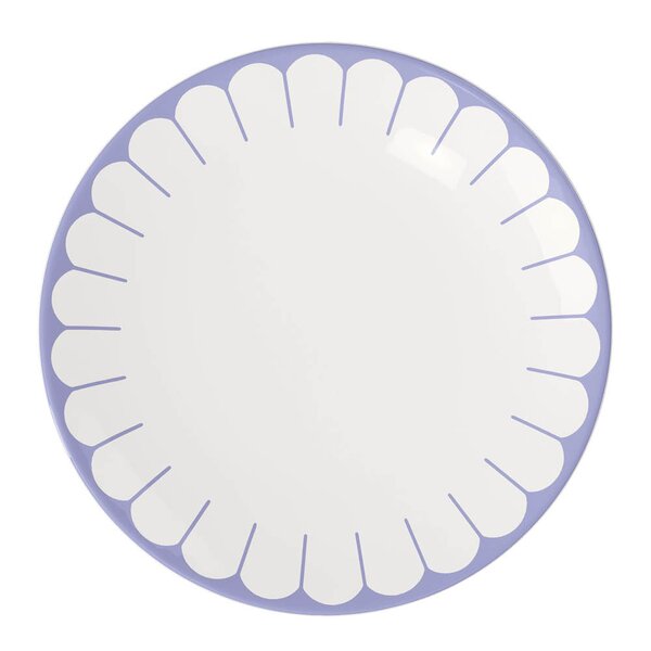 Fleur bleu middagstallerken 26,5 cm blå