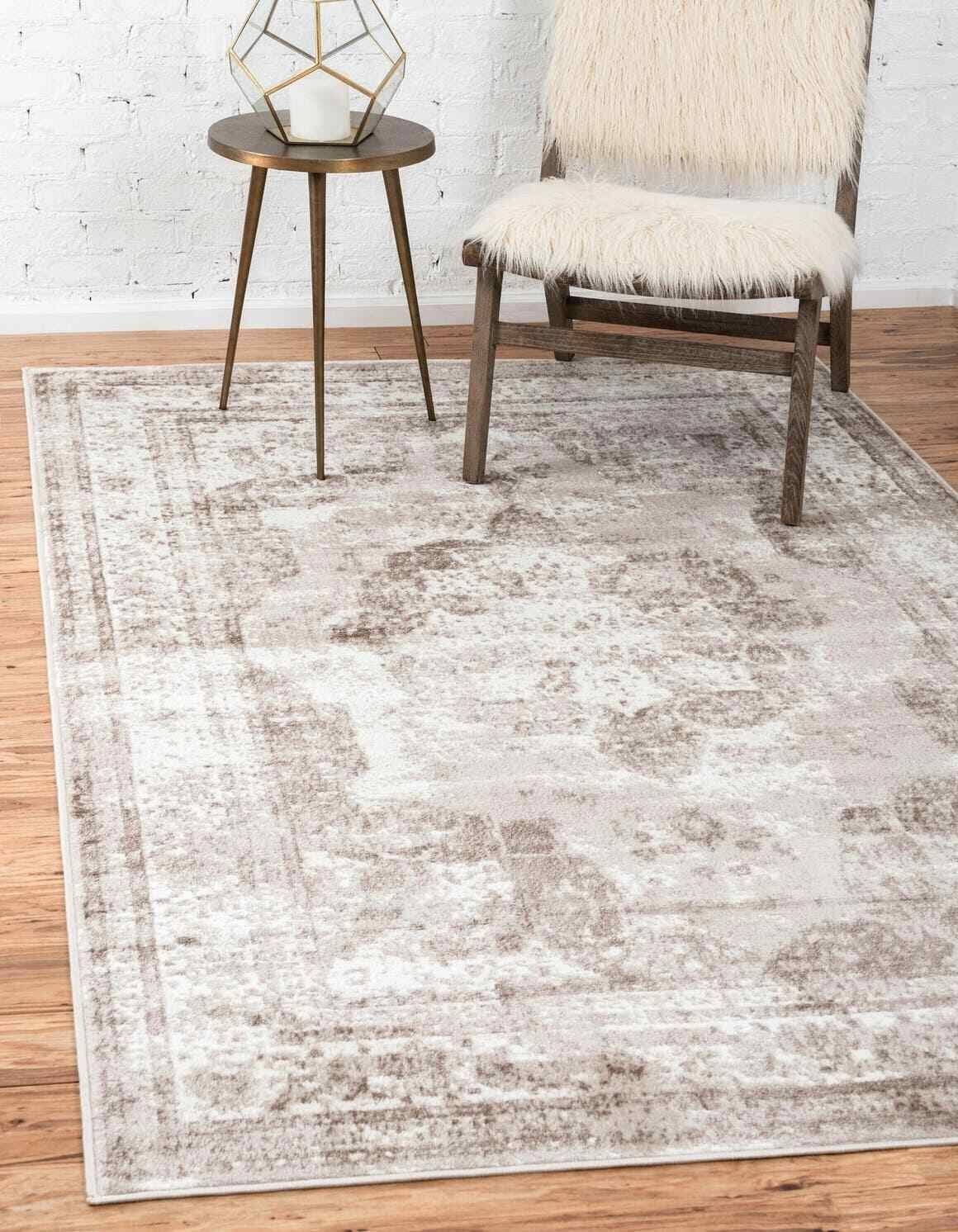 Unique Loom Salle Garnier Sofia Area Rug - 6' x 9' (Beige)