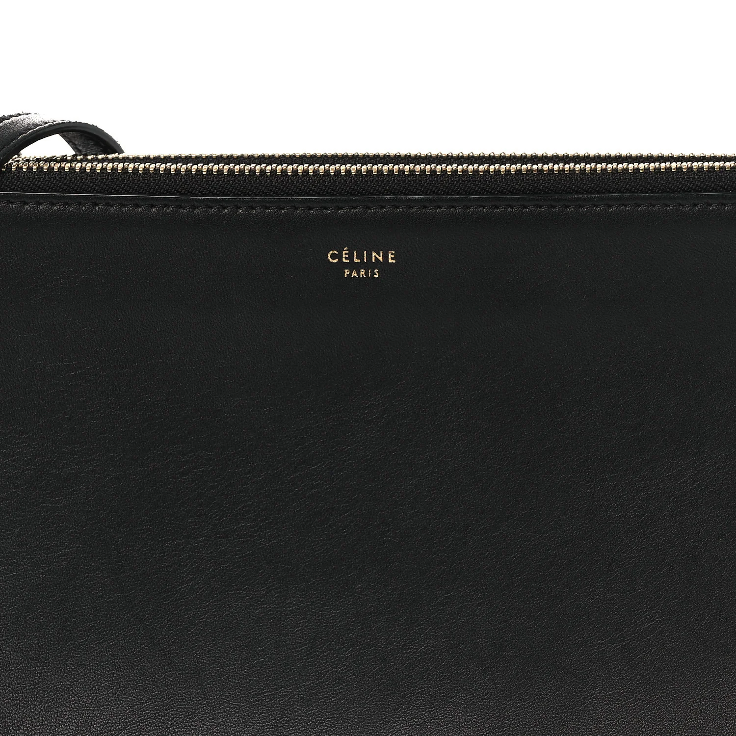 Lambskin Large Trio Crossbody Bag Black